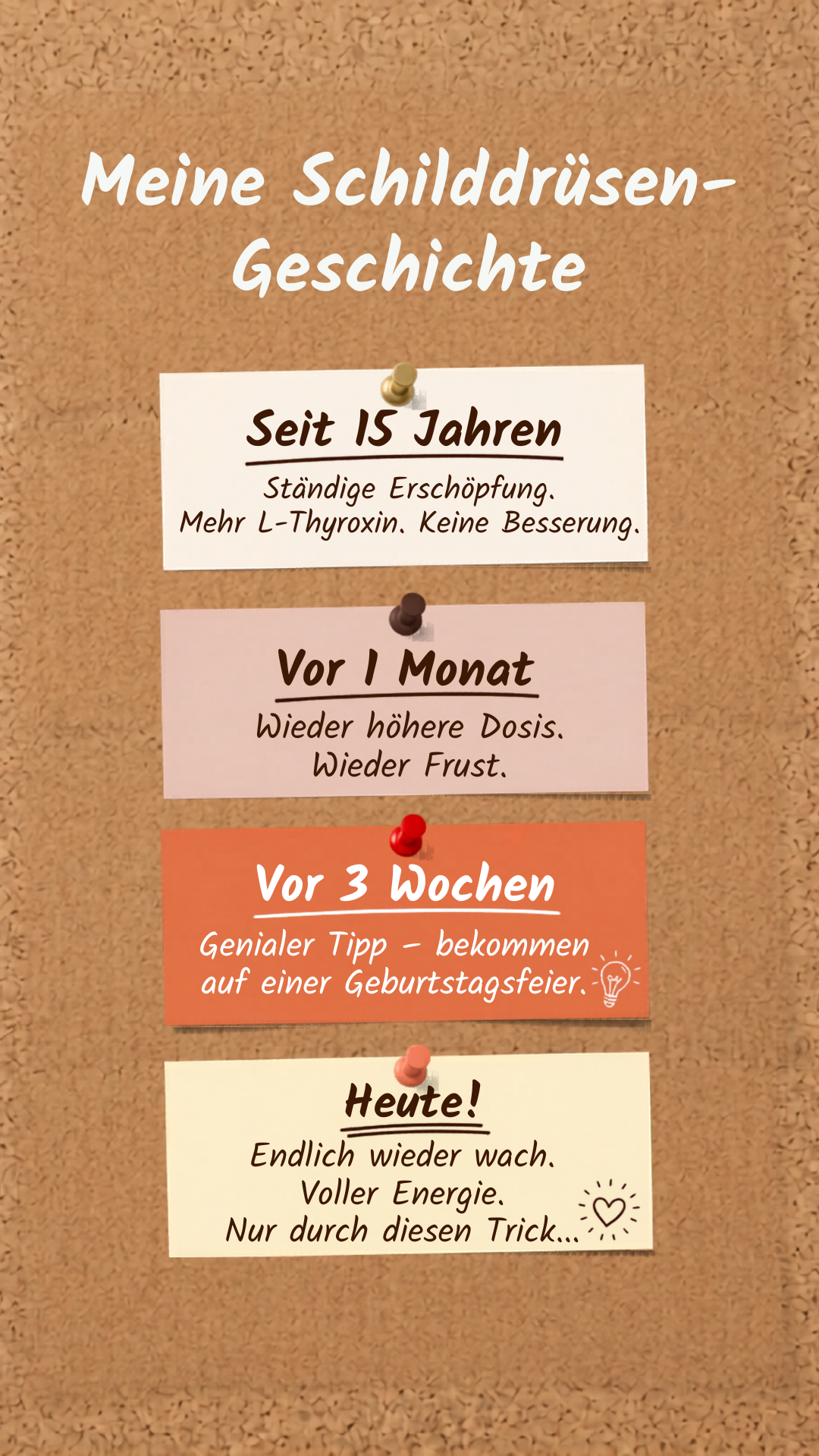 Mission Schilddrüse Facebook ad