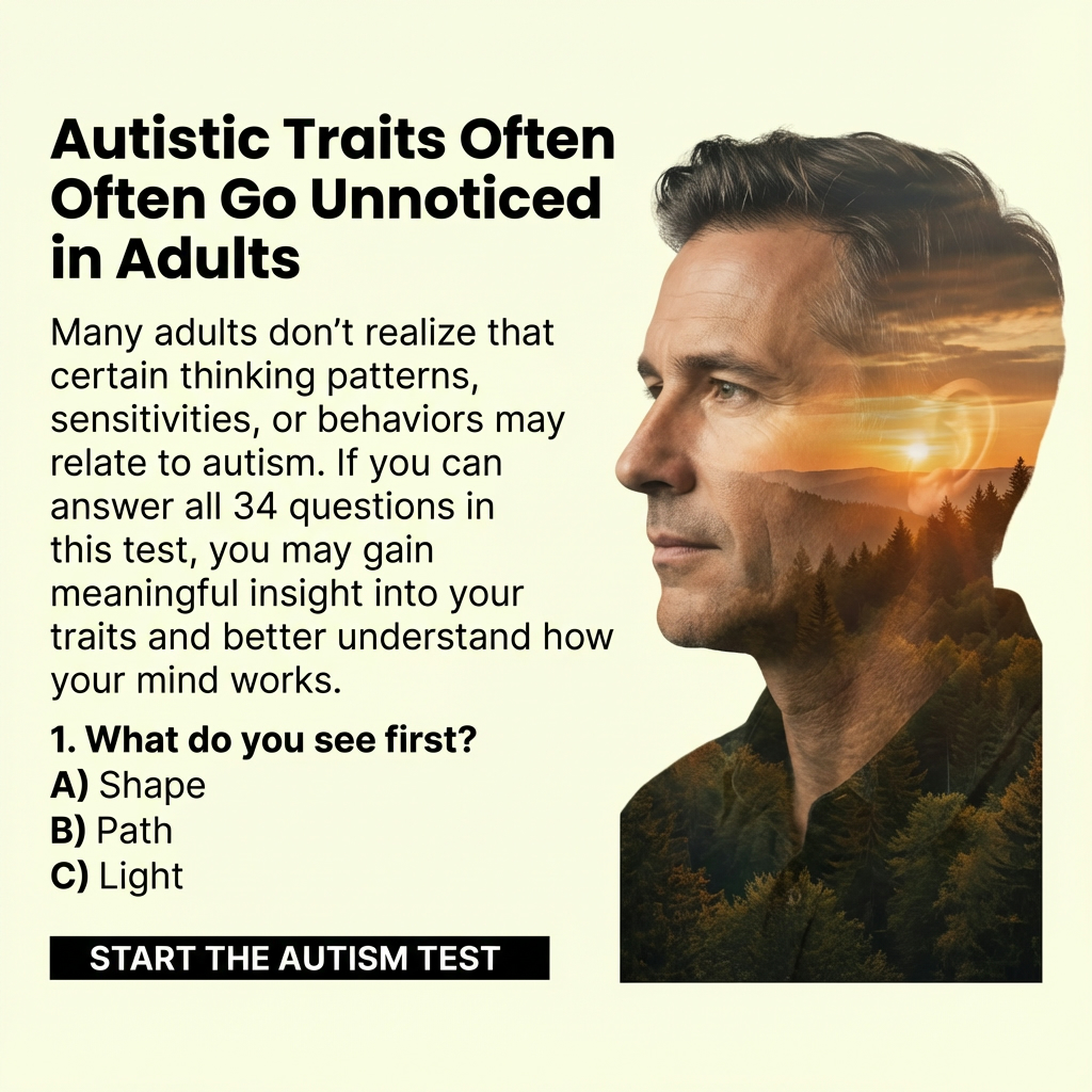 Personality Test Online Facebook ad: Do You Experience the World Differently?
