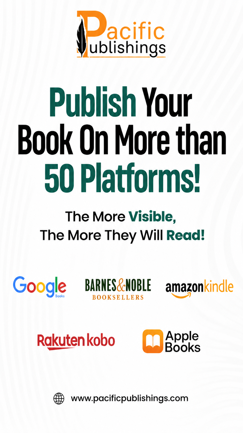 Pacific Publishings Facebook ad: Publish Your Book Now!