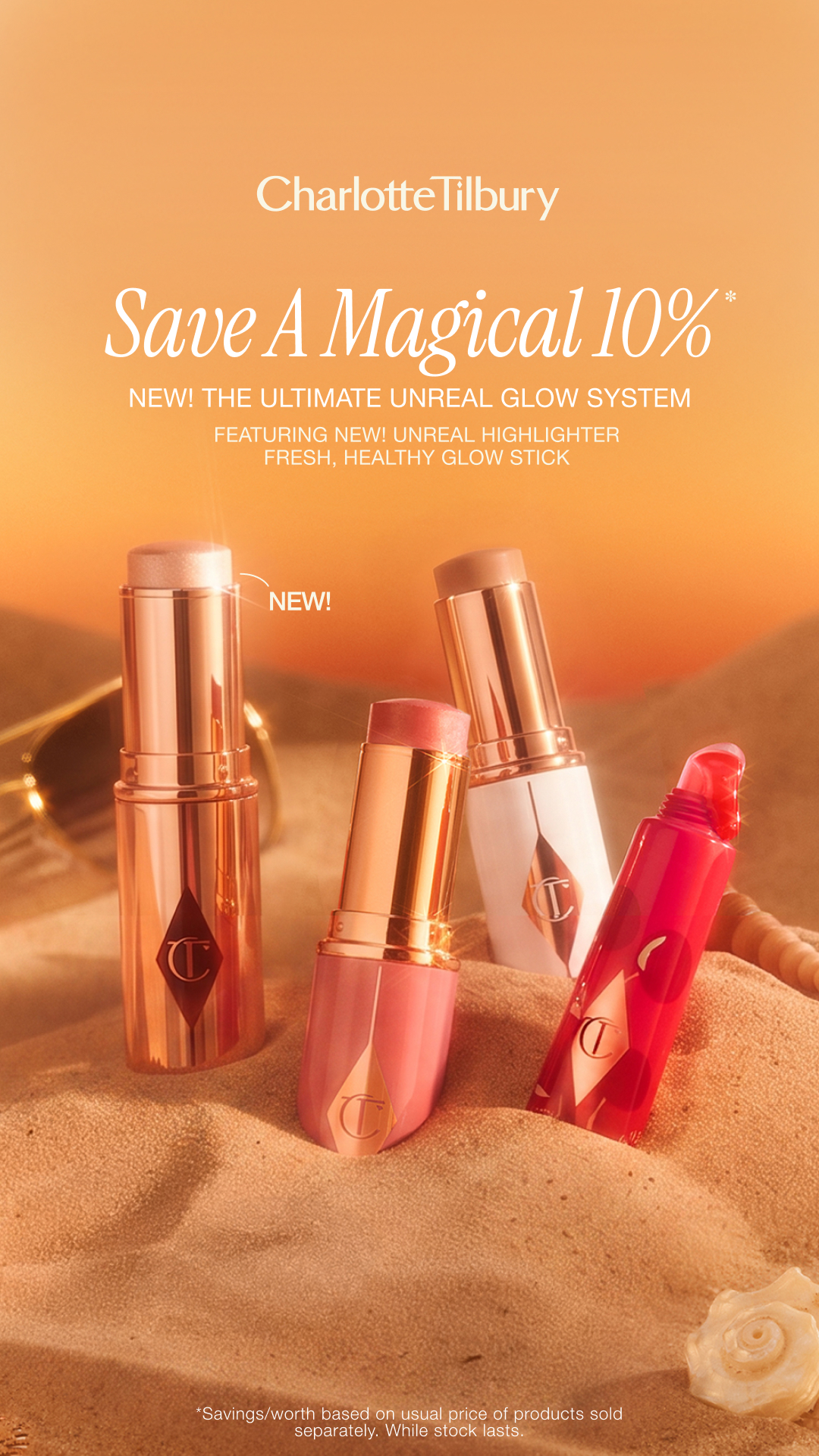 Charlotte Tilbury Facebook ad