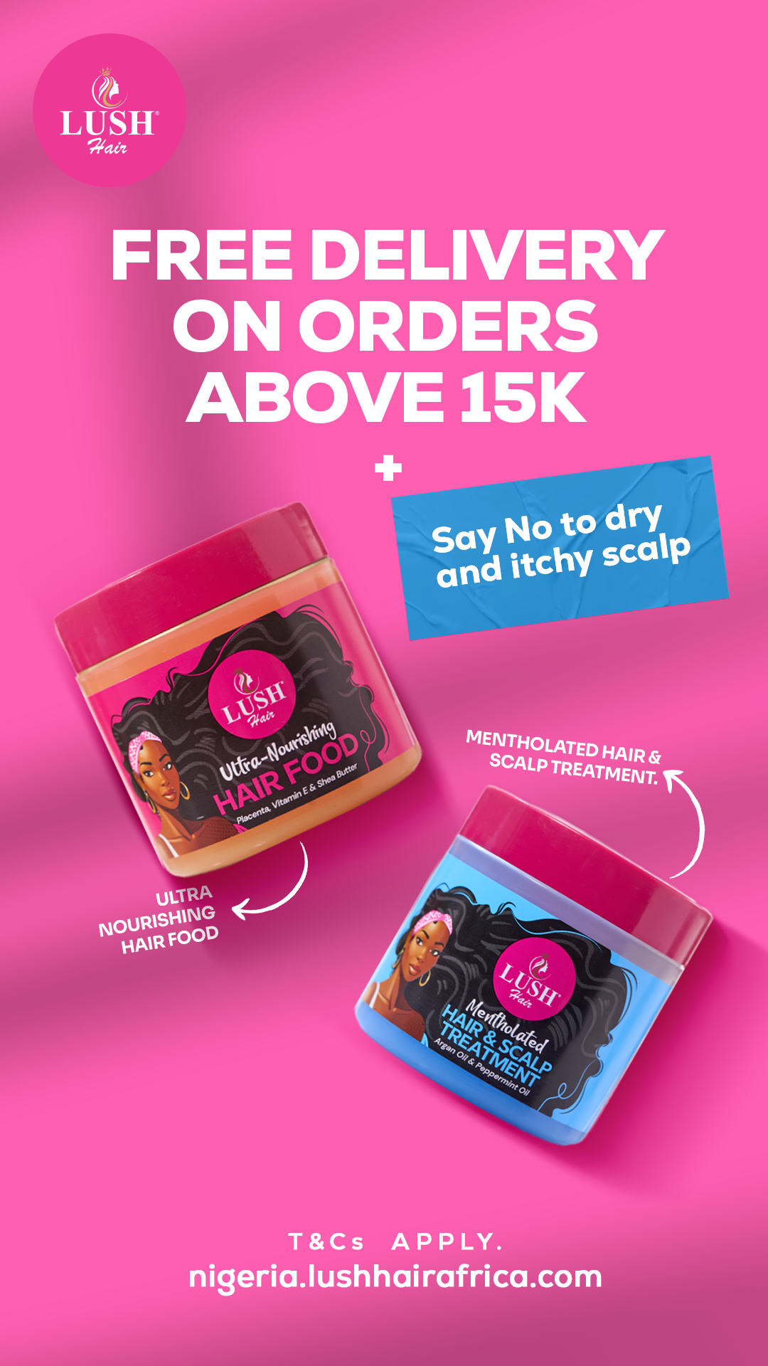 LUSH HAIR CARE  Facebook ad