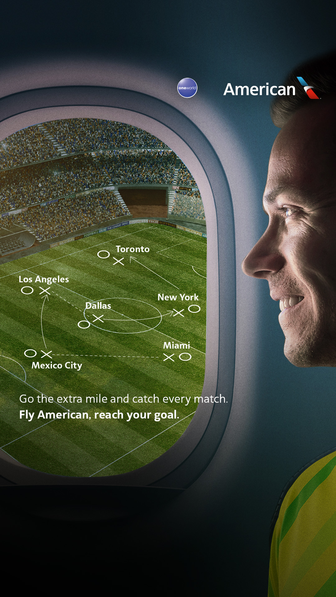 American Airlines Facebook ad