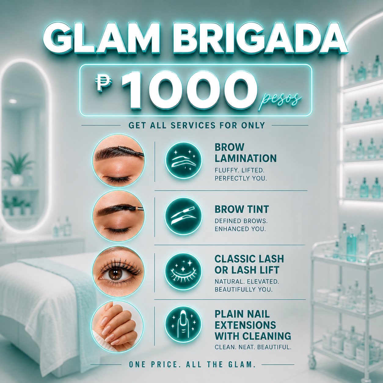 Glam Aesthetic Clinic- Robinson’s Mall Mandalagan Facebook ad