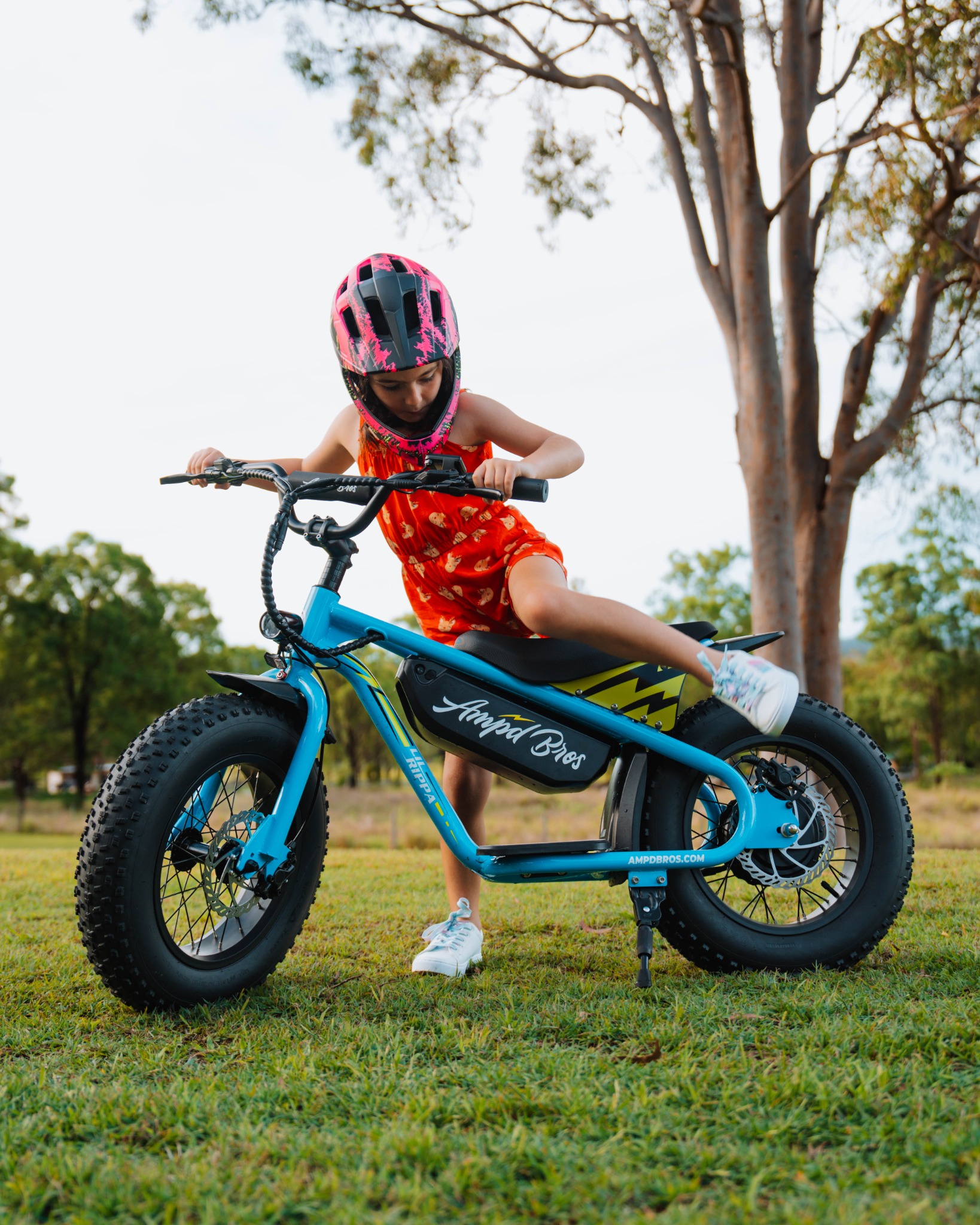 Ampd Bros Electric Bikes Facebook ad: Shop Kids Electric Bikes