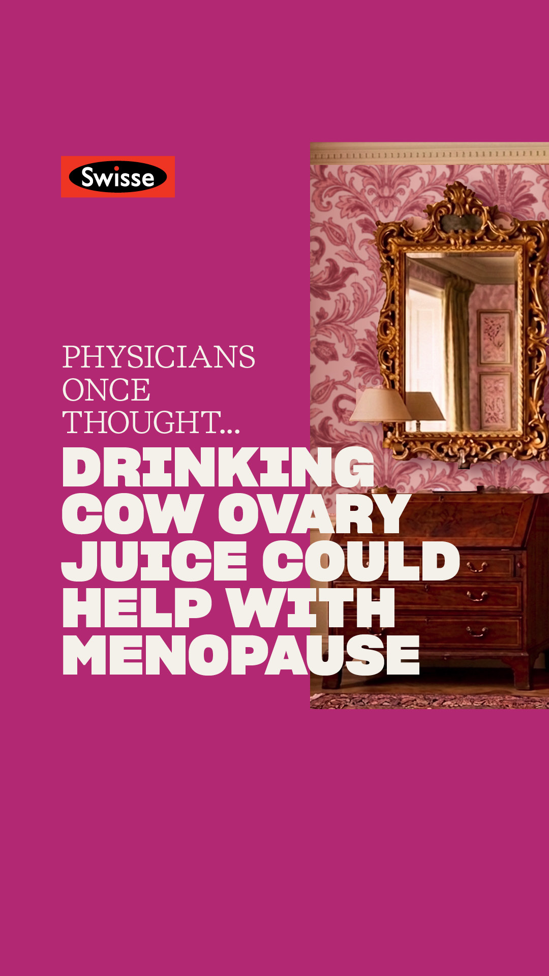 Swisse Facebook ad: Swisse Ultiboost Menopause Balance