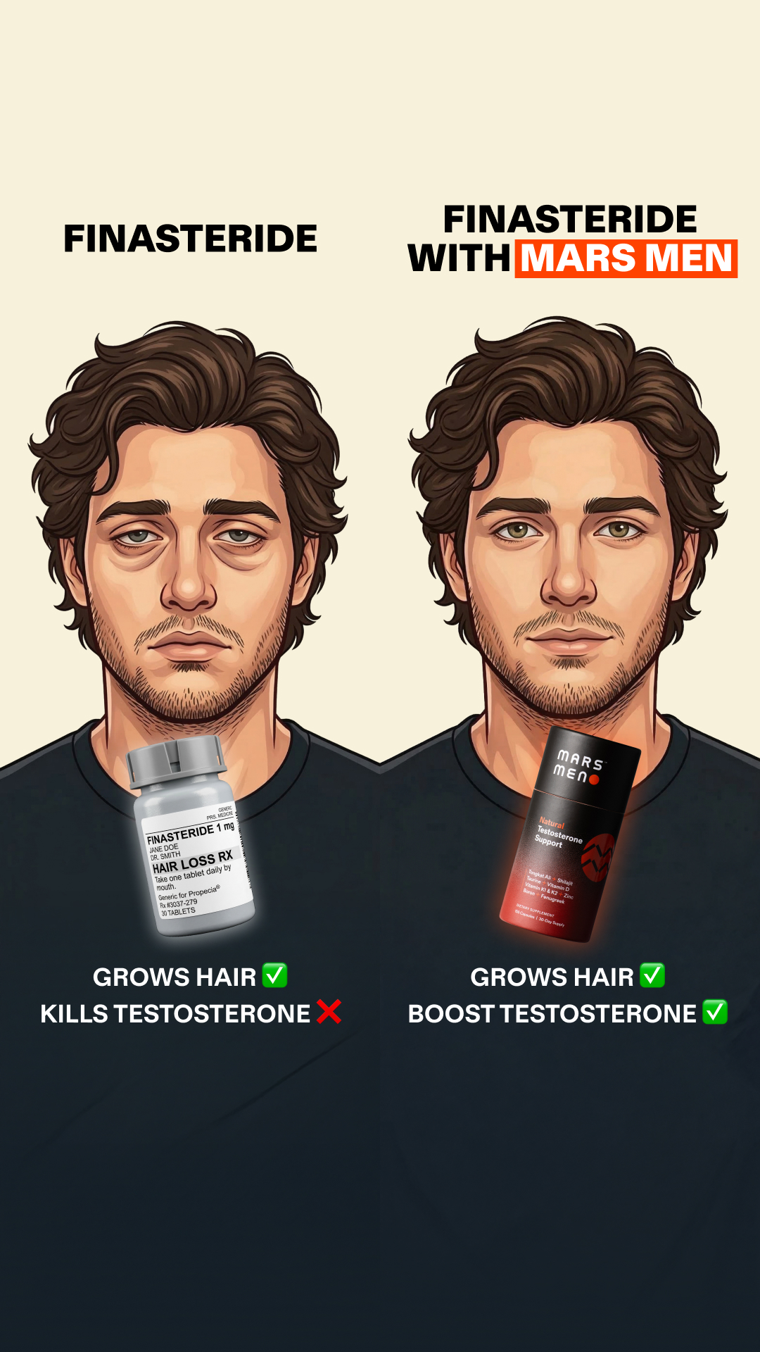 Mars Men Facebook ad