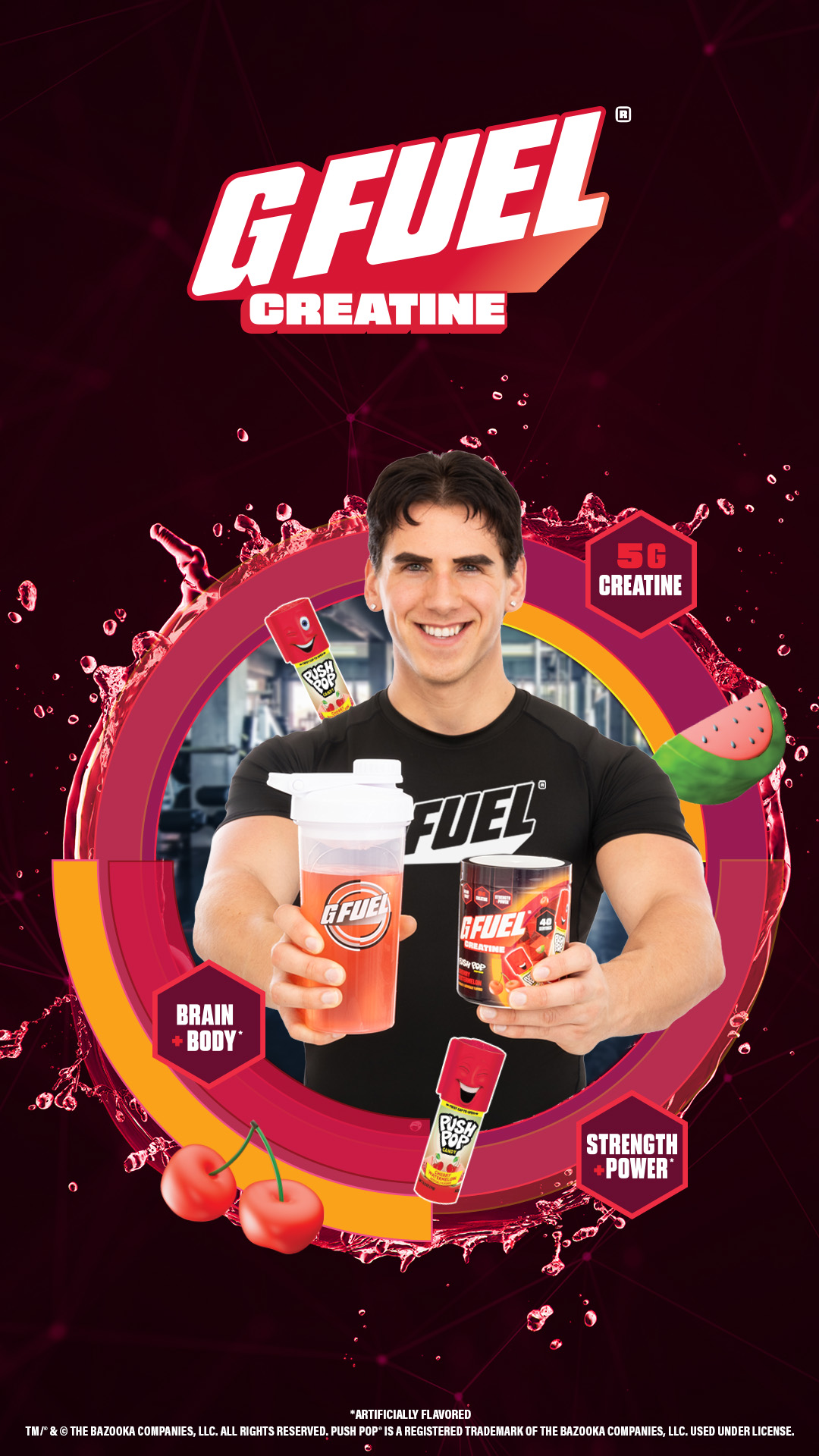 G FUEL Facebook ad