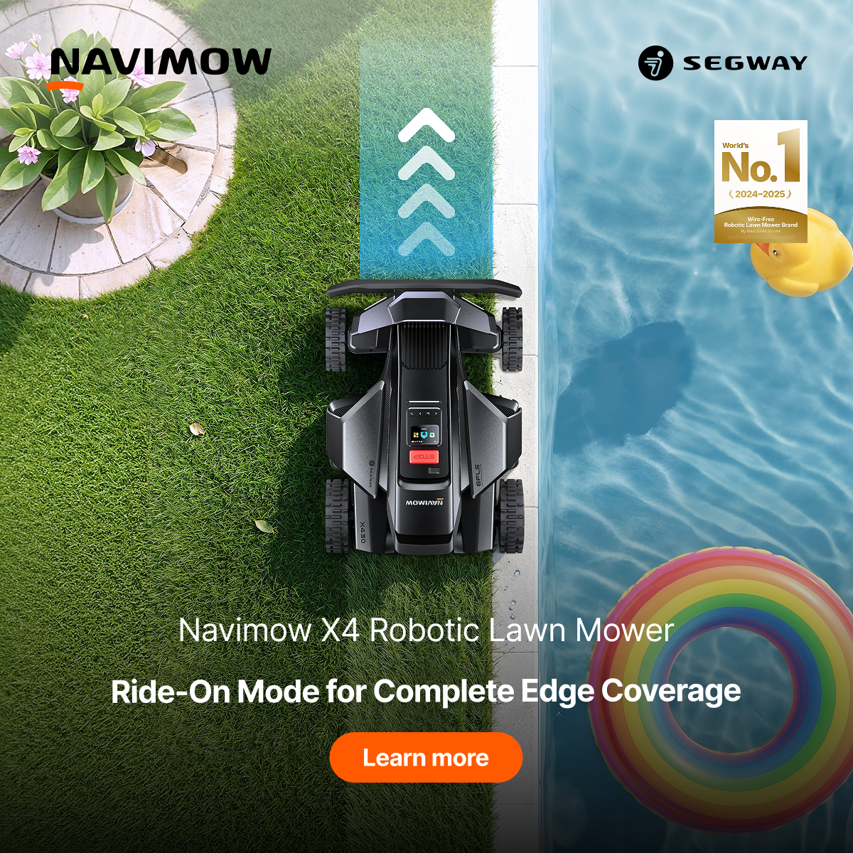 Segway Navimow Facebook ad
