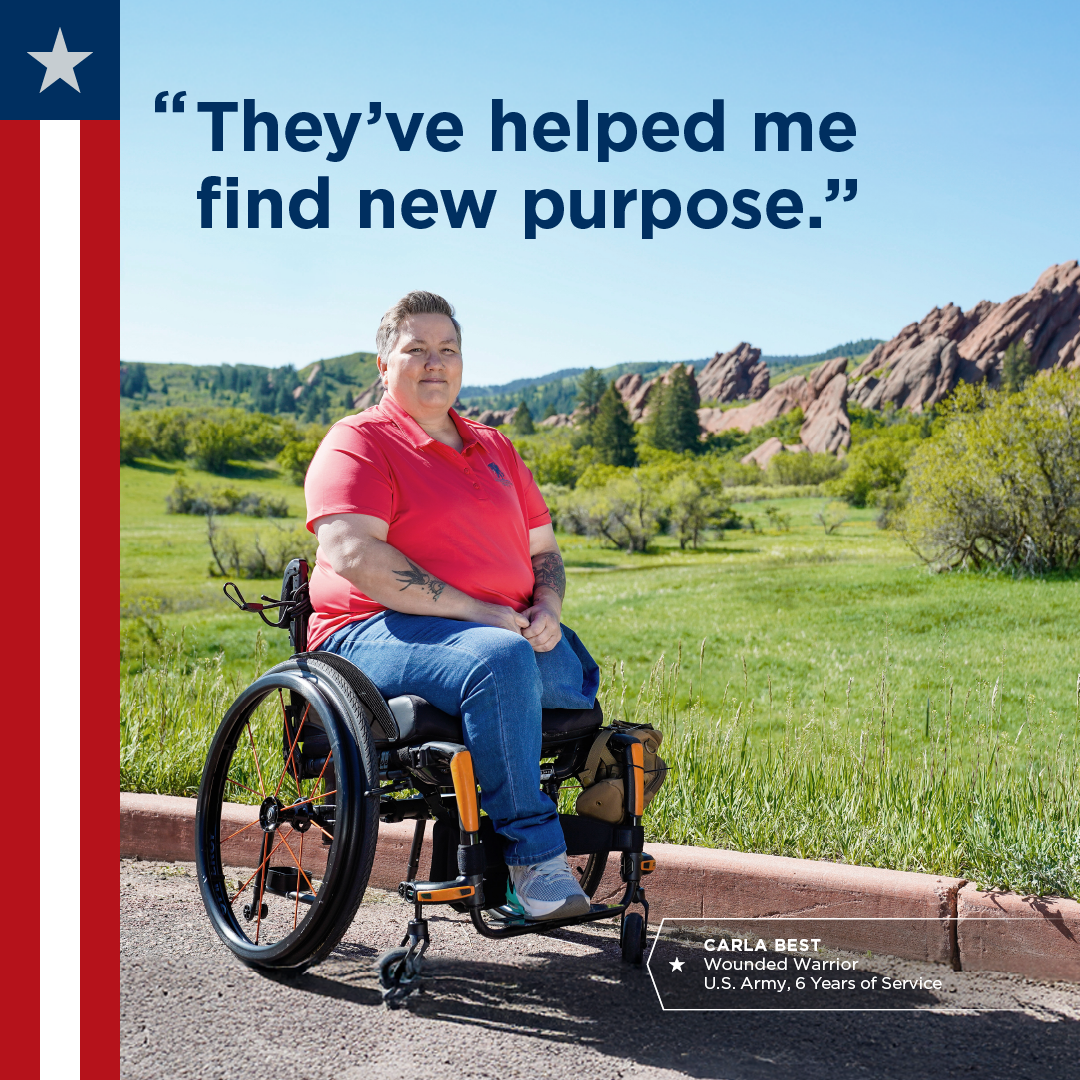 Wounded Warrior Project Facebook ad