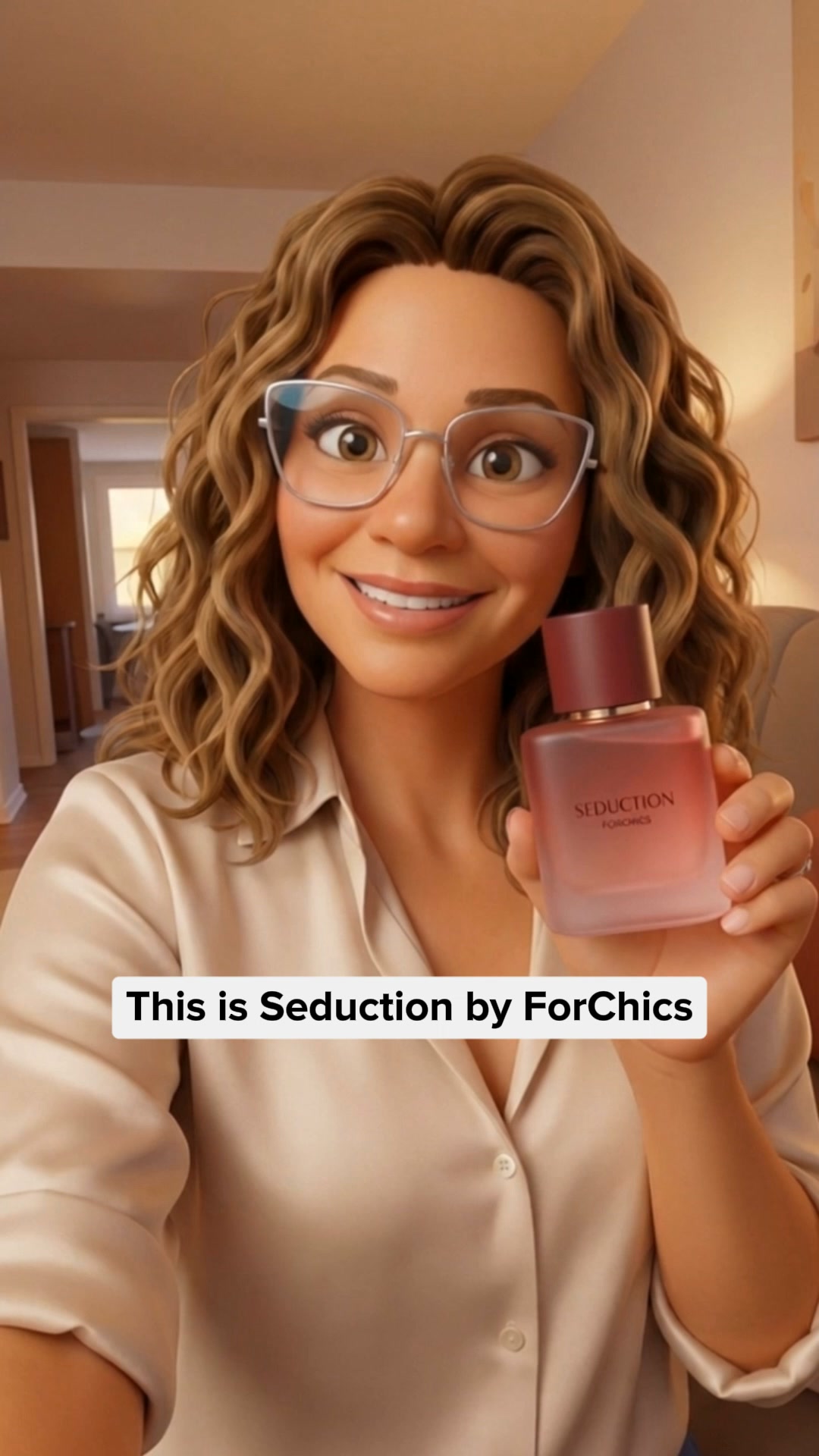 Bella Knows Scents Facebook ad: Warning: he can't keep his hands off you