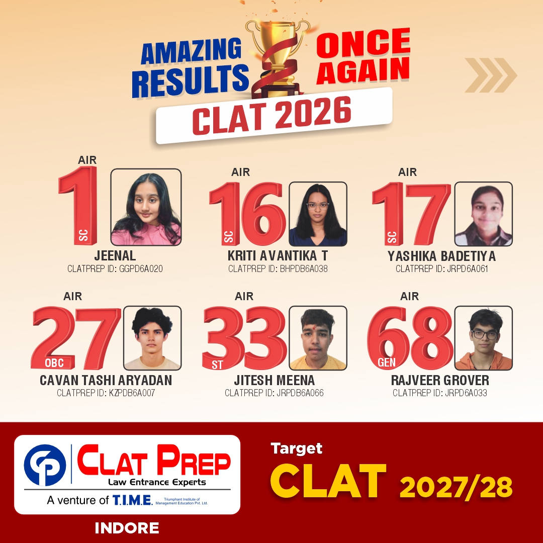TIME Indore centre Facebook ad: Dream of studying at India’s top National Law…