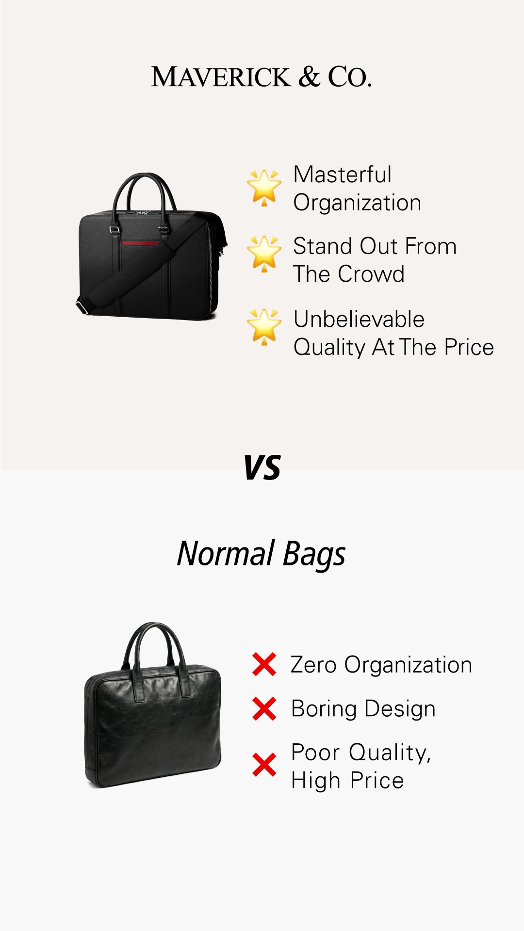 Maverick & Co. Facebook ad