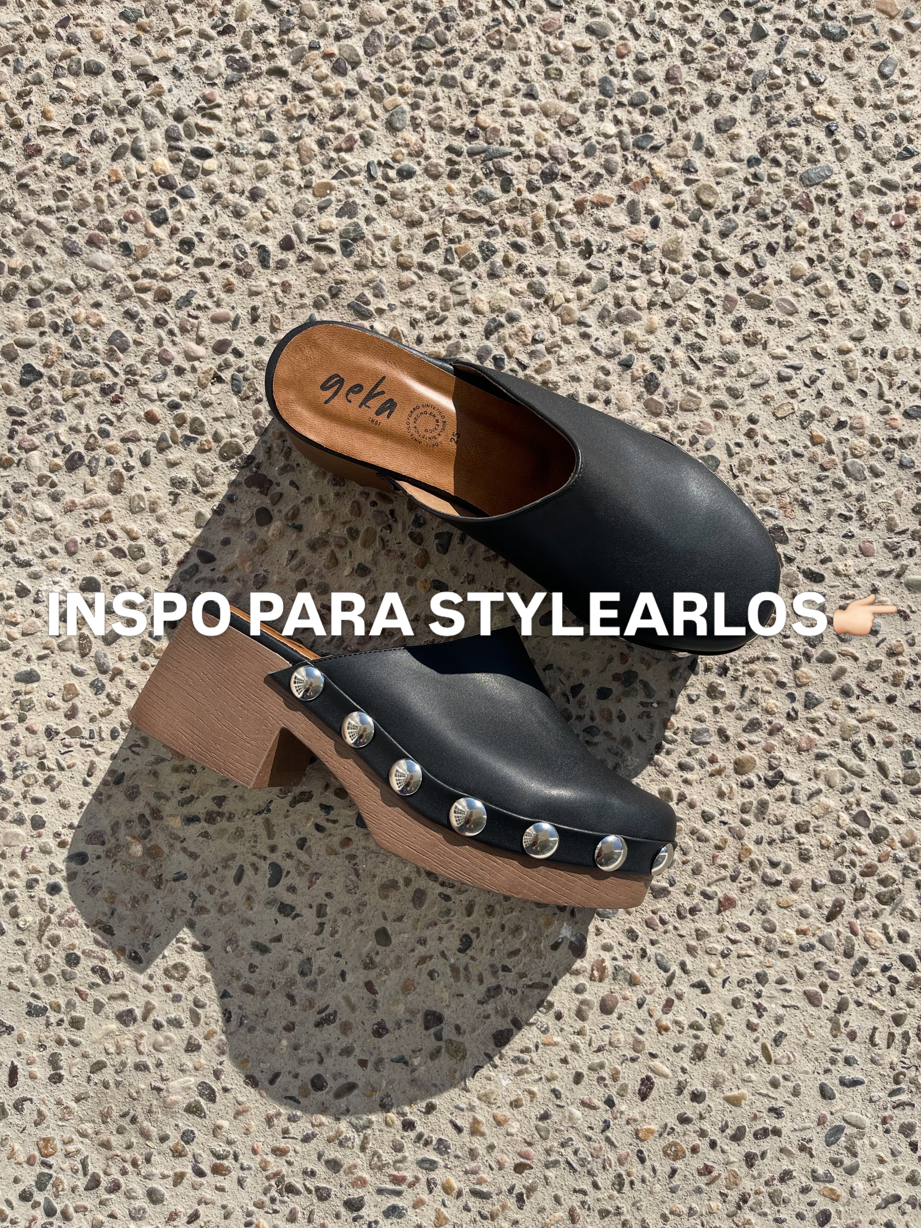 Geka Shoes / Zapatería Zapatos de Mujer Botas Alpargatas Flats Facebook ad: SUECOS Un zapato icónico, sentir que volviste en…