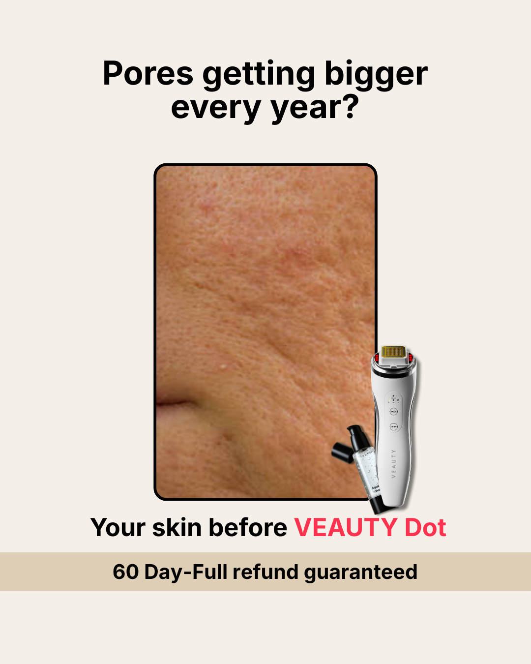 Veauty Facebook ad