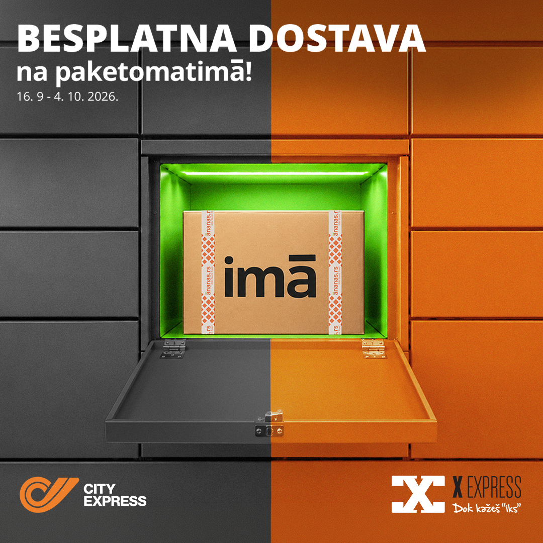 Ananas.rs Facebook ad: Besplatna dostava. Ima.