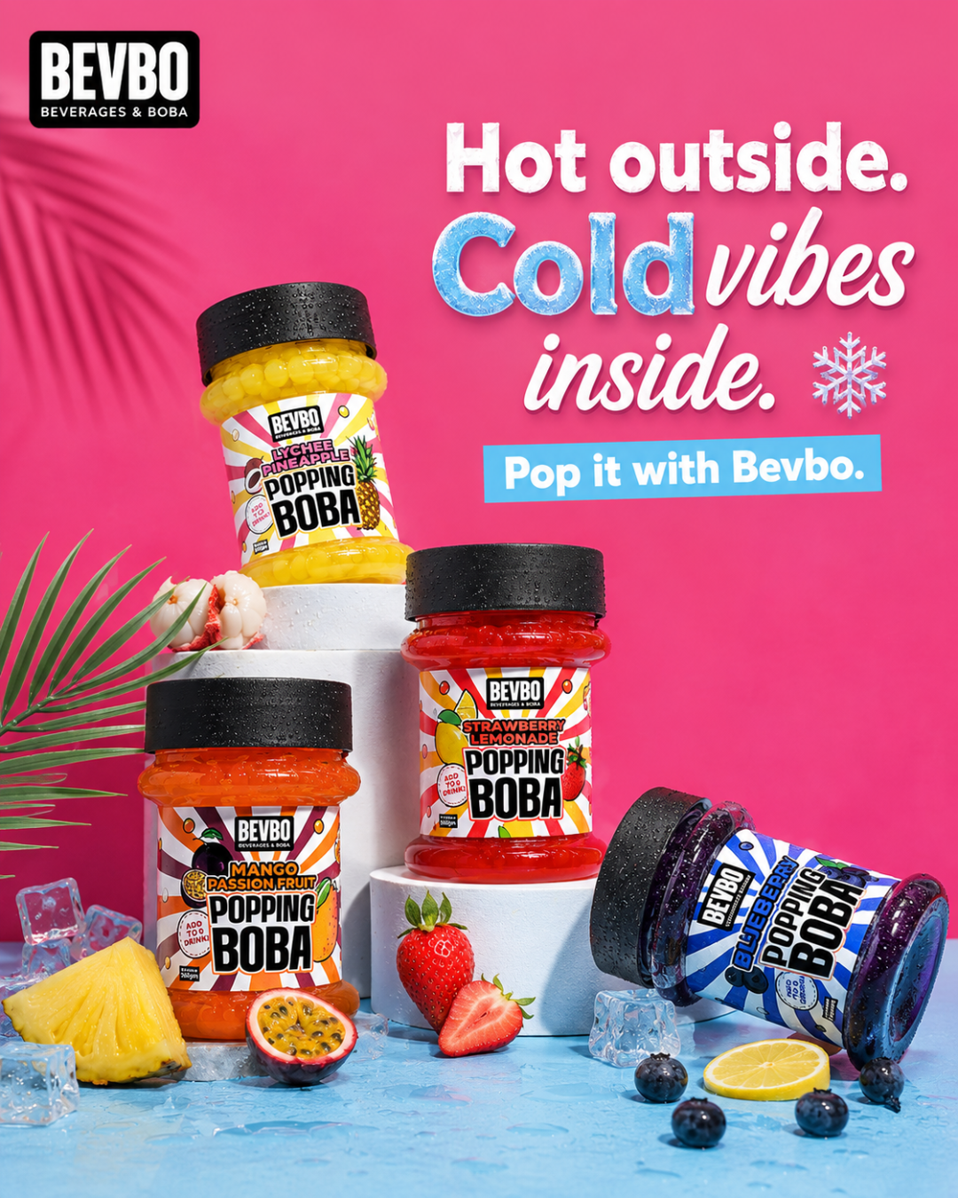 Bevbo Beverages and Boba Facebook ad