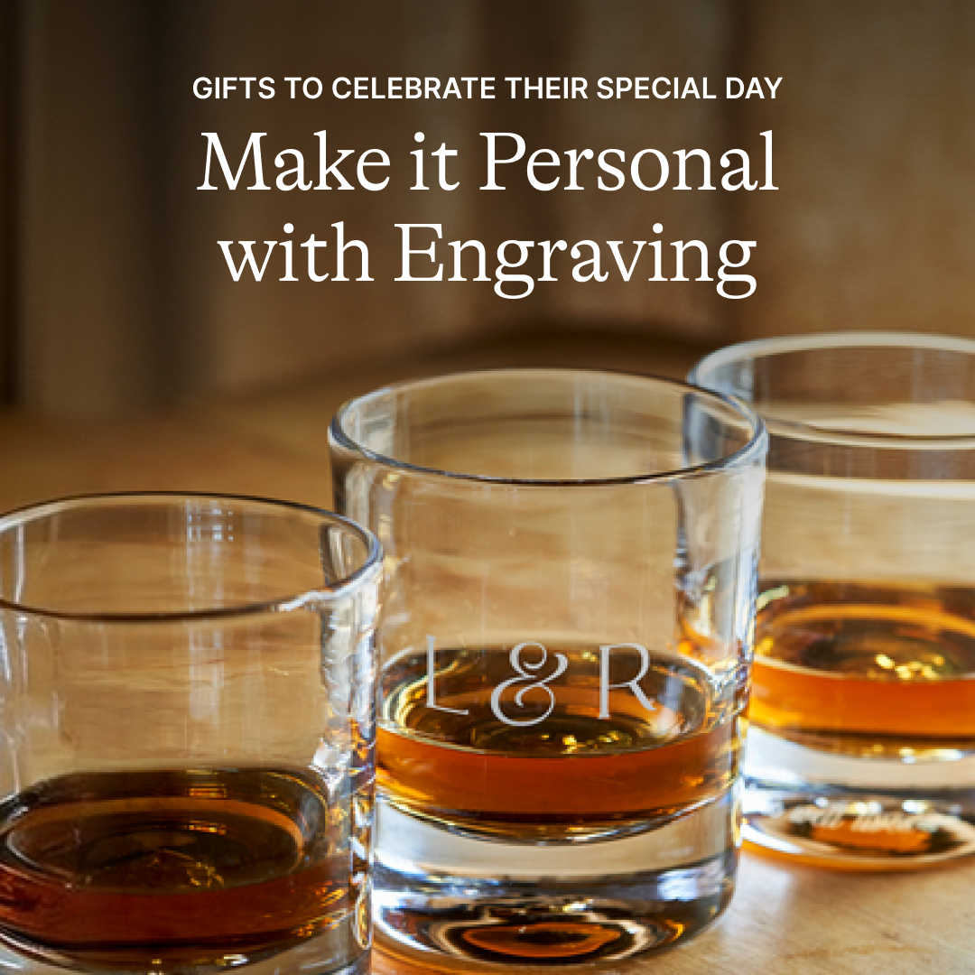 Simon Pearce Facebook ad: A Gift of Personalization