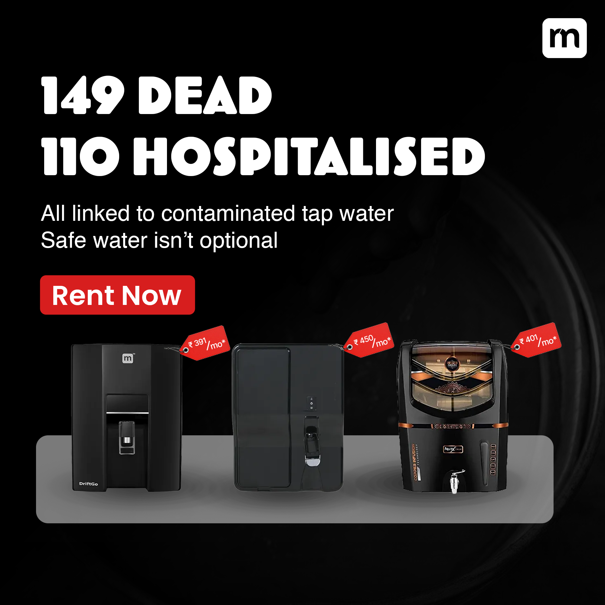RentoMojo Facebook ad