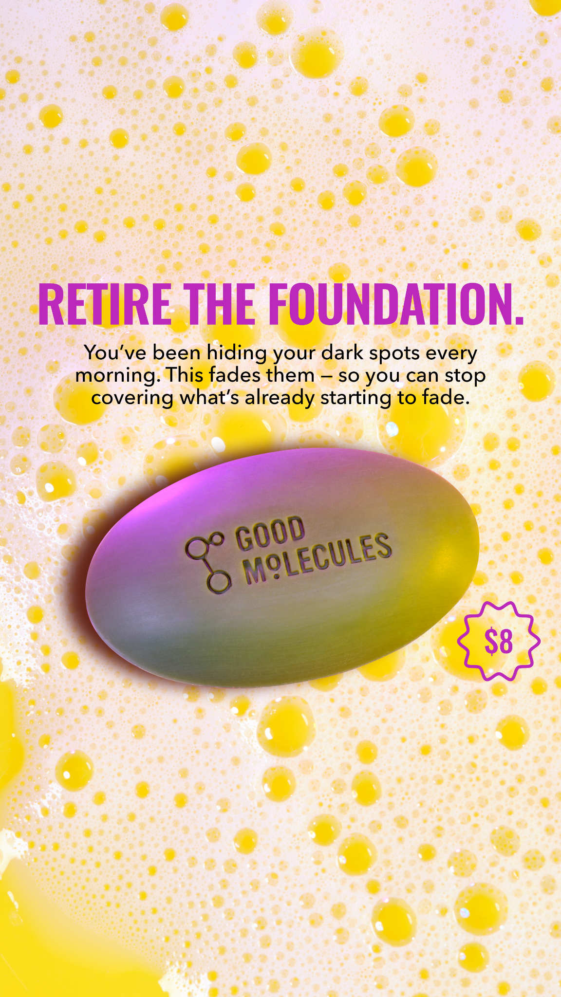 Good Molecules Facebook ad