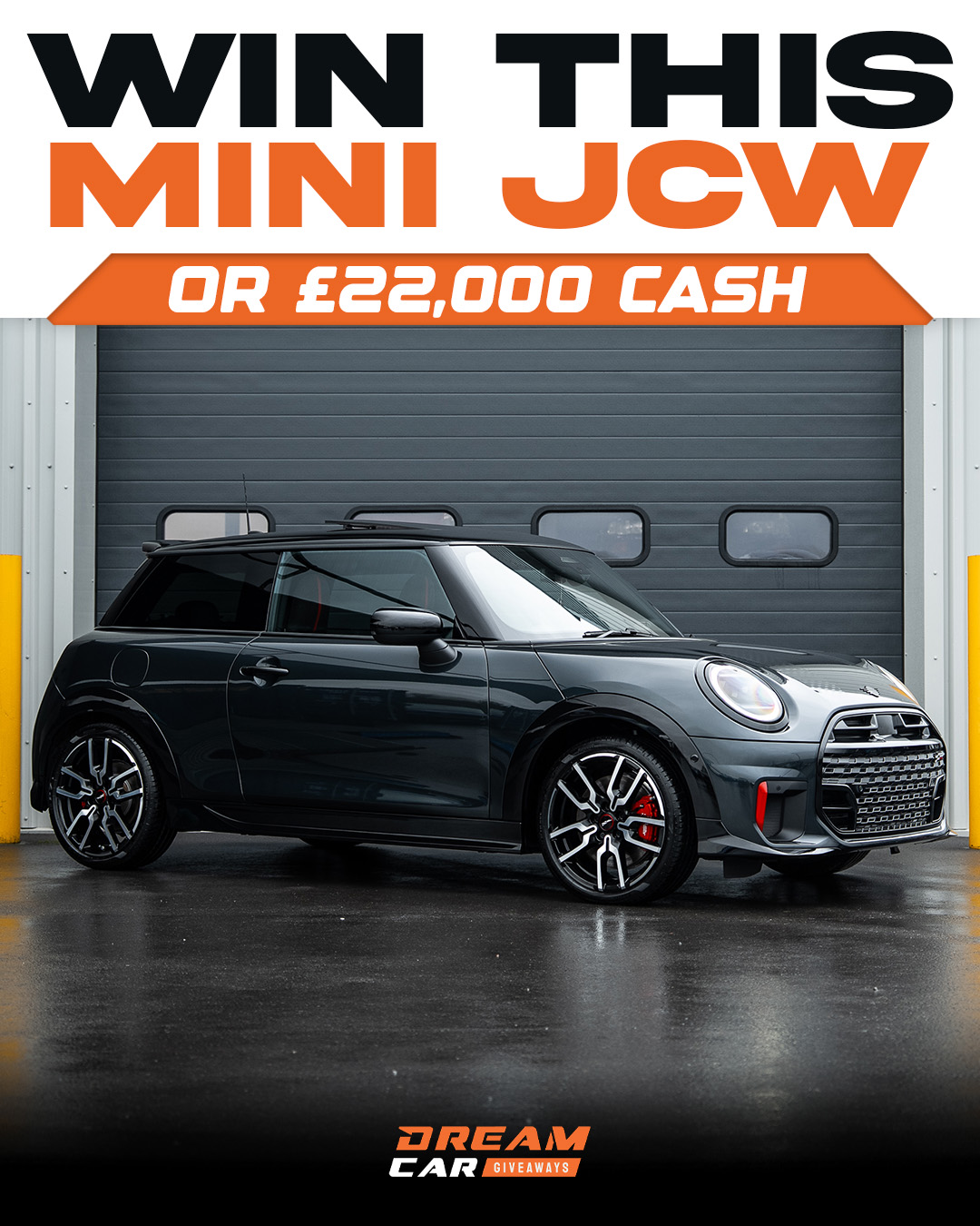 Dream Car Giveaways Facebook ad
