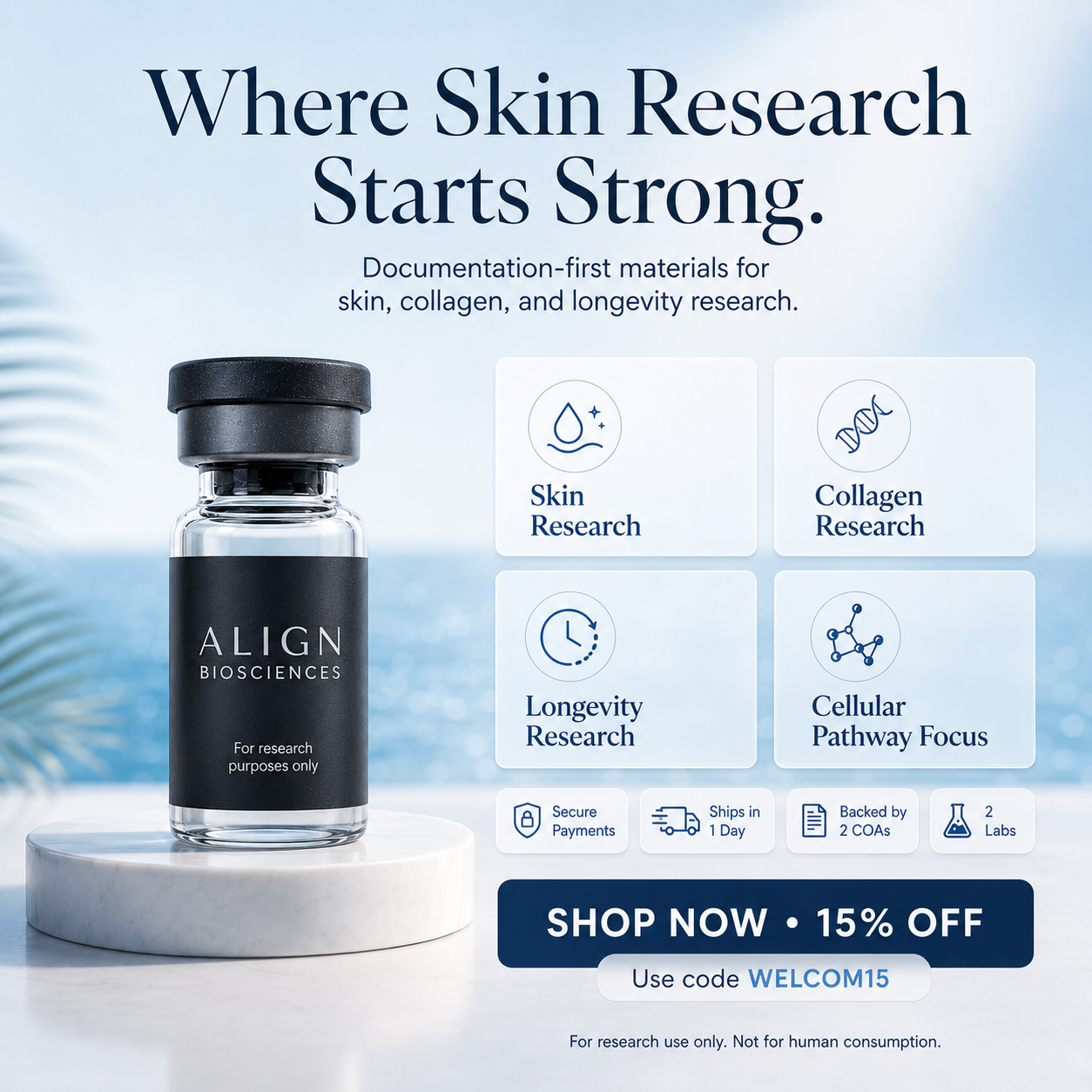 Align BioSciences Facebook ad