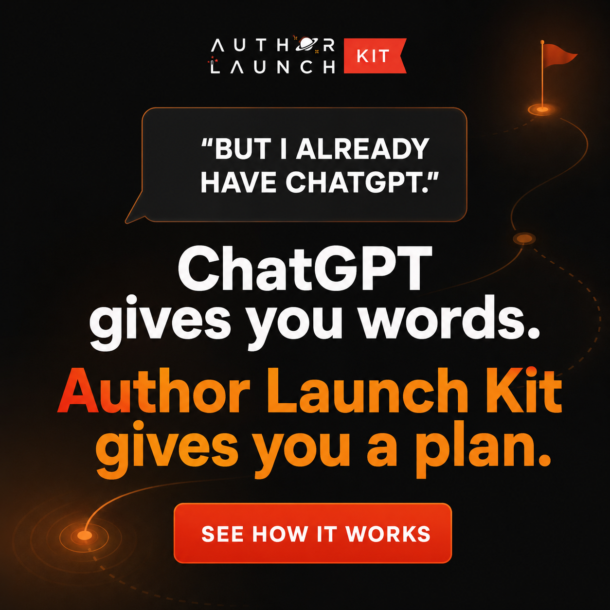Book Launchers Facebook ad: Author Launch Kit, Book Marketing Software for Nonfiction…