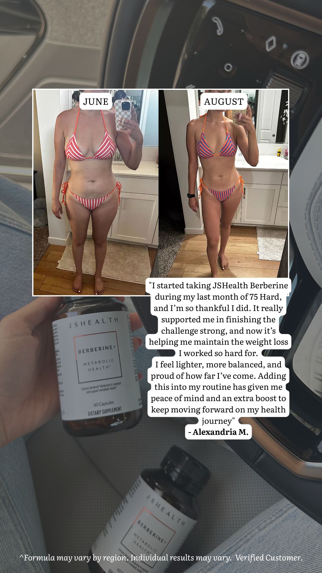 JSHealth Vitamins Berberine+ Facebook ad