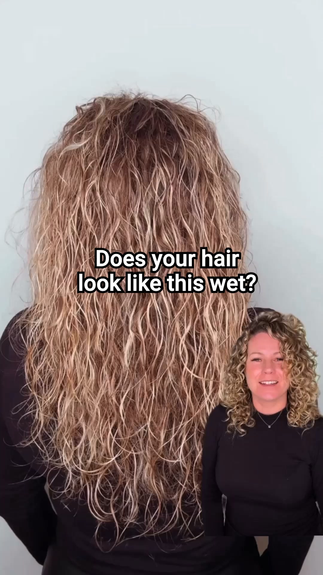 Flora & Curl Haircare Facebook ad: Your curls are awaiting