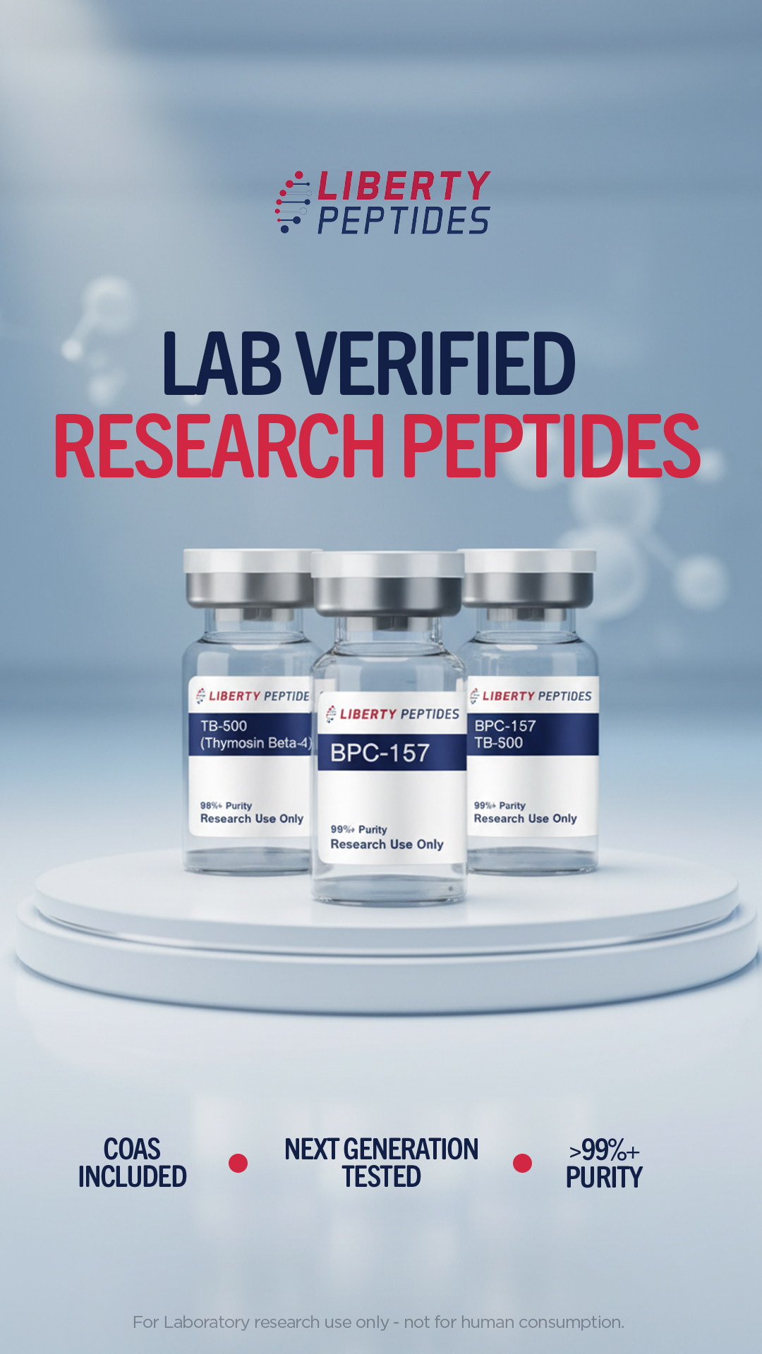 Liberty Peptides Facebook ad