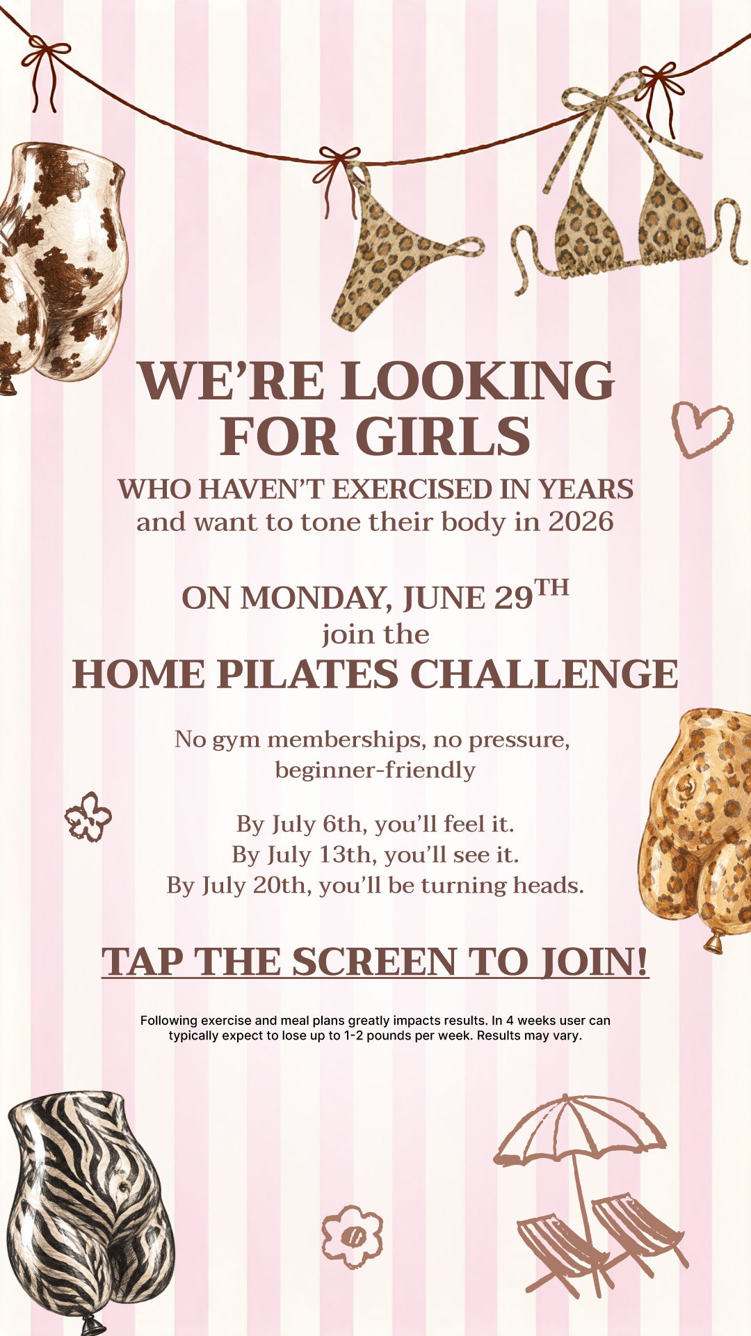 Lessie Fitness Facebook ad: This plan has truly changed my whole fitness…