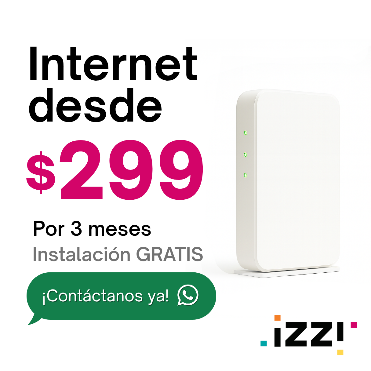 izzi.mx Facebook ad from Jul 3, 2026