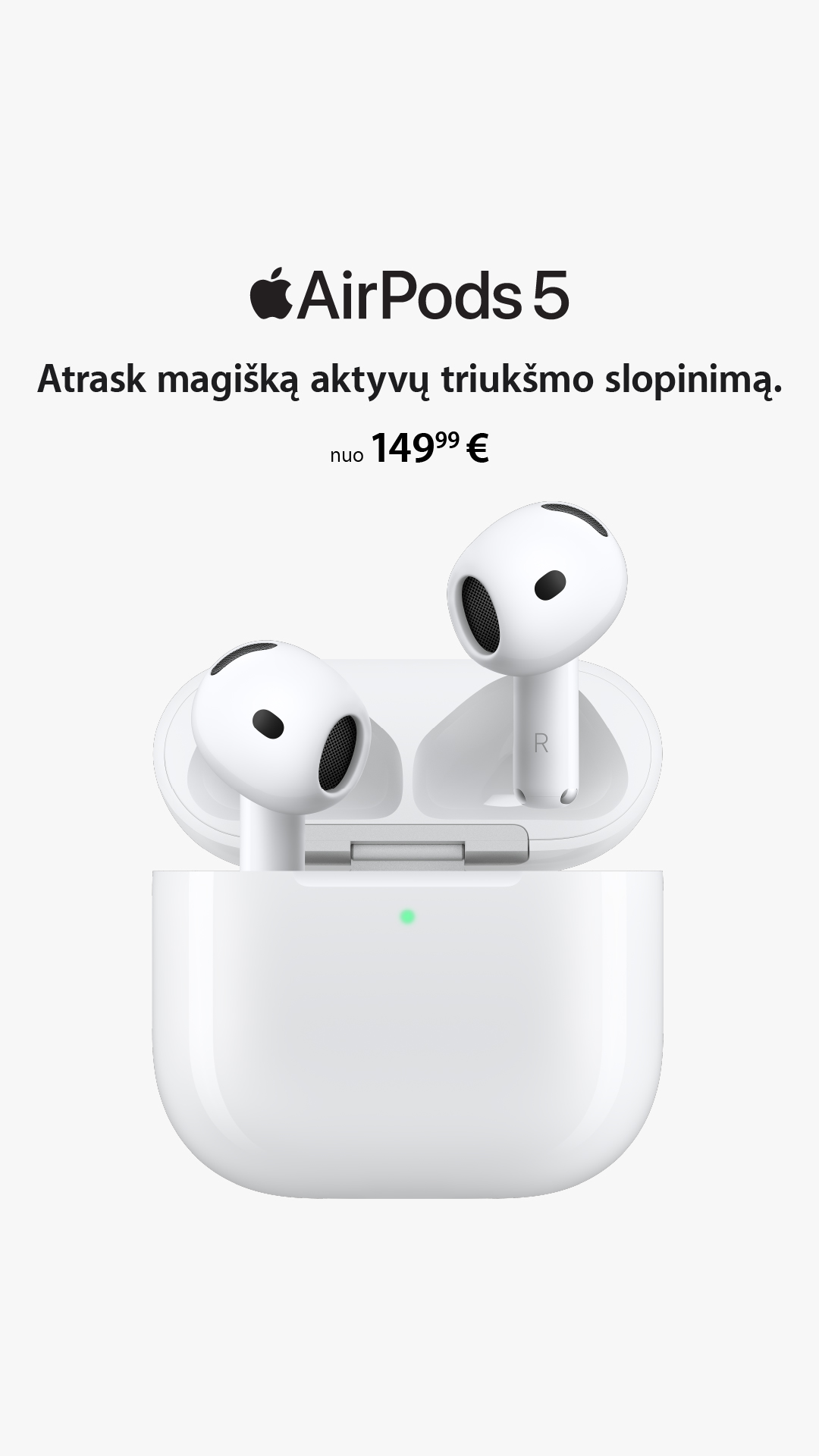 Elesen Facebook ad: Naujieji AirPods 5