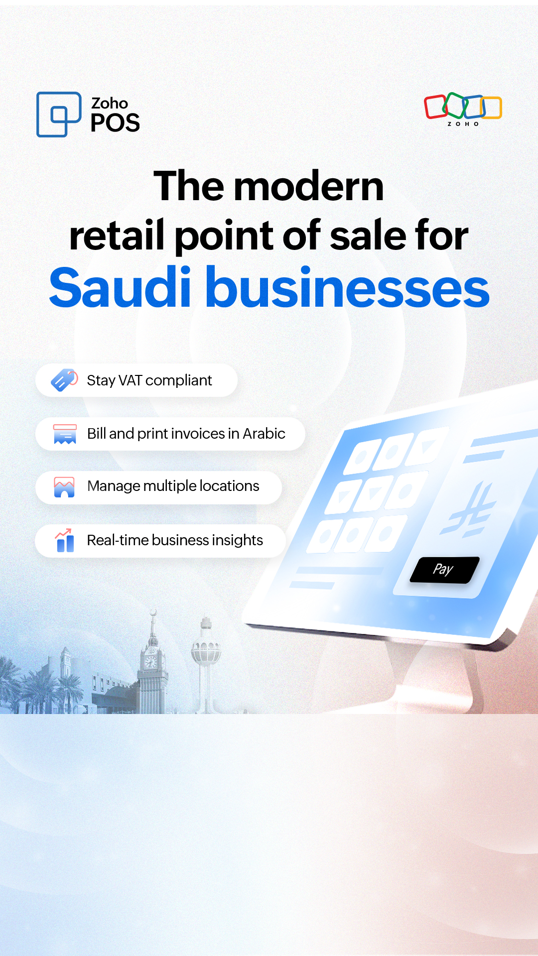 Zoho POS Facebook ad from Jun 2, 2026