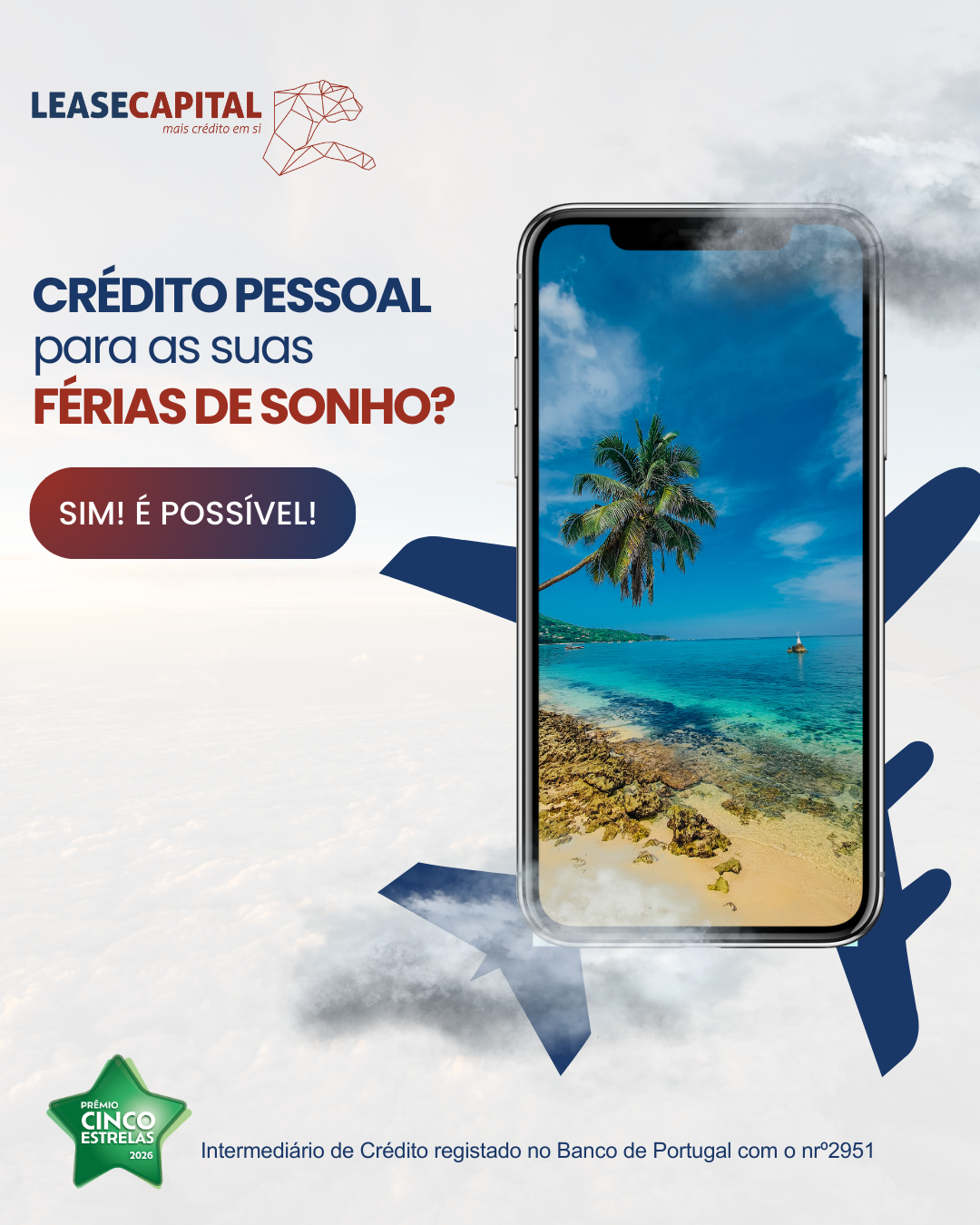 LeaseCapital Facebook ad: Preencha o formulário para mais informações