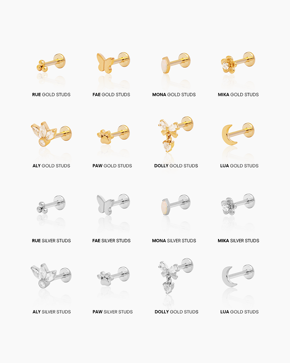 Penny Pairs Facebook ad: Flatback Earrings