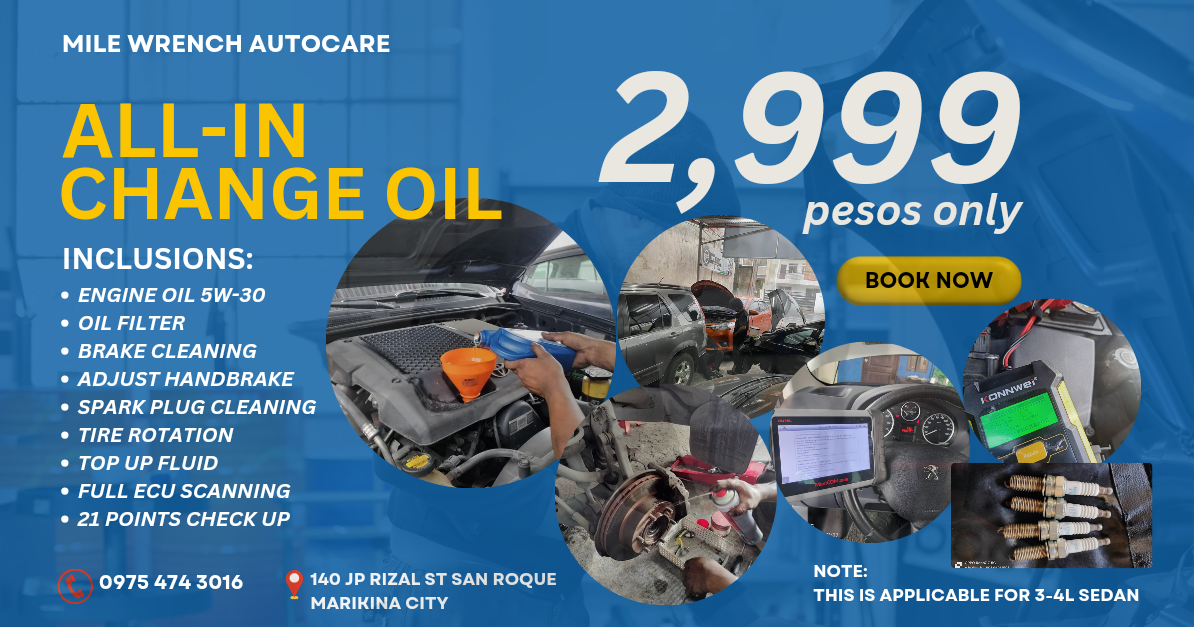 MILE Wrench Auto Care Facebook ad
