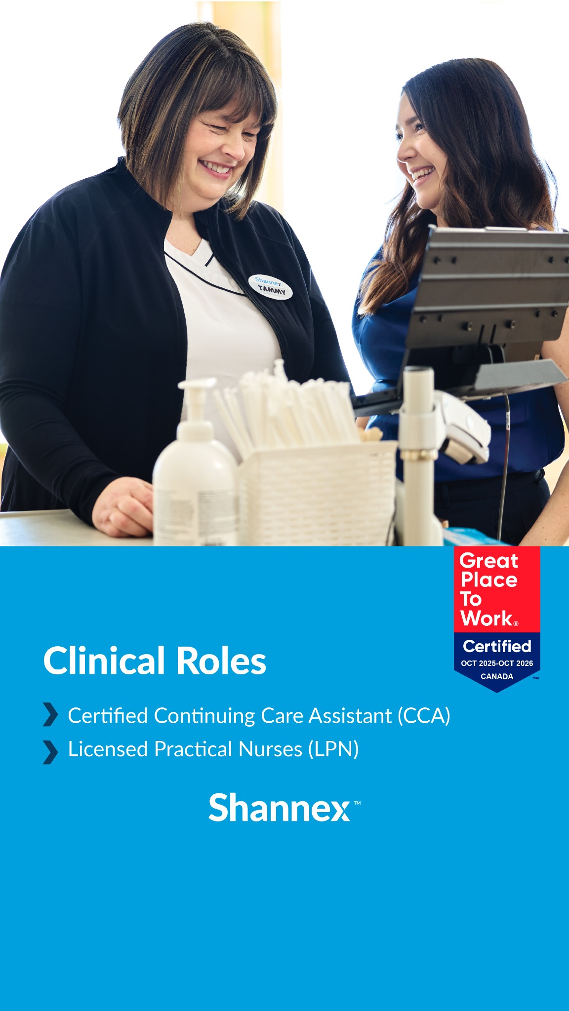 Shannex Facebook ad: Attn: Clinical & Allied Health