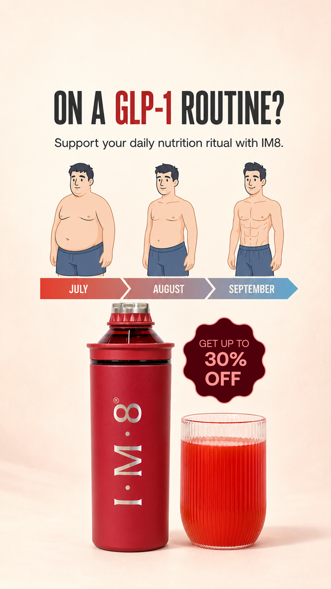 IM8 Health Facebook ad