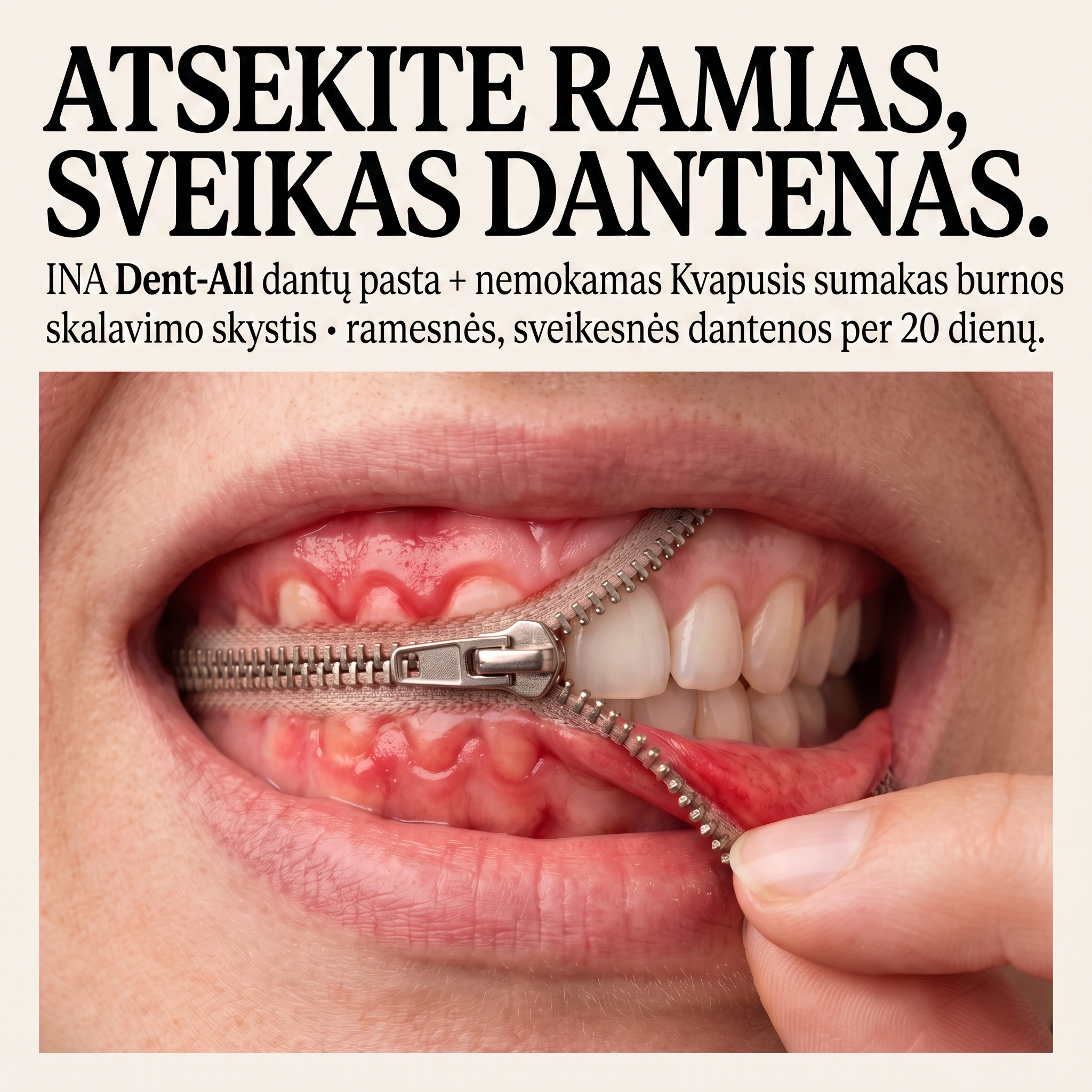Organinė Kosmetika - InaEssentials.LT Facebook ad