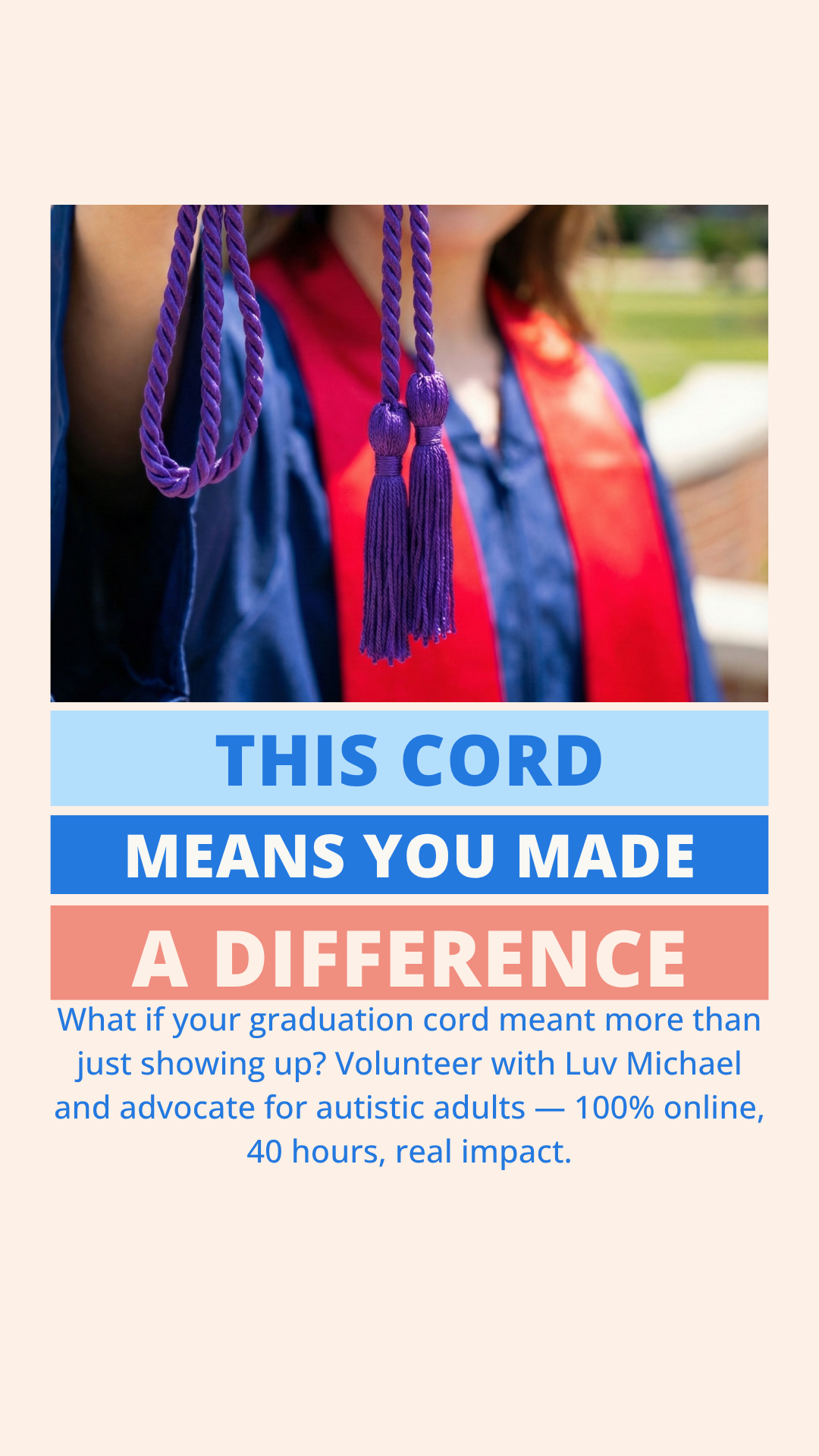 Luv Michael Facebook ad