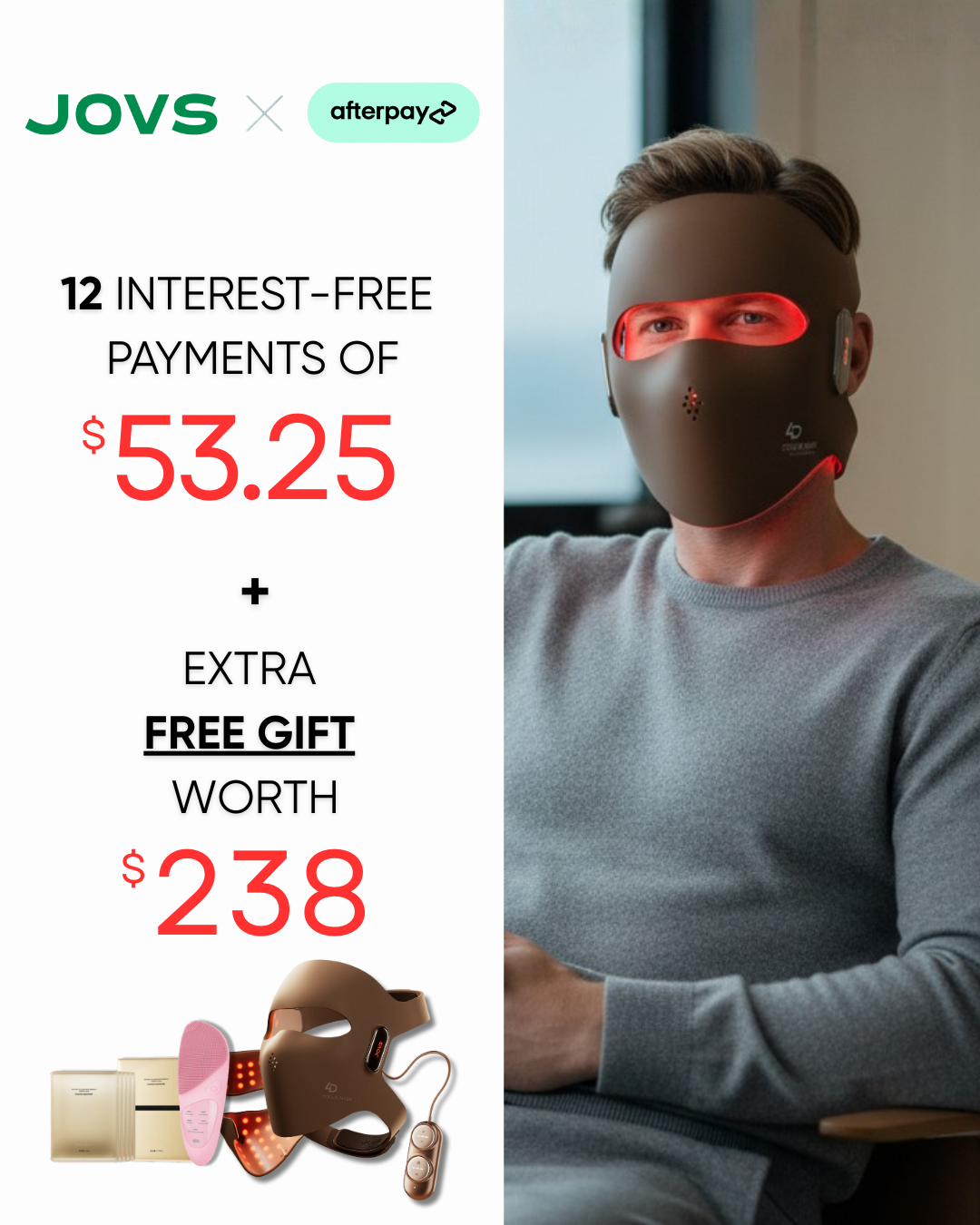 JOVS Facebook ad