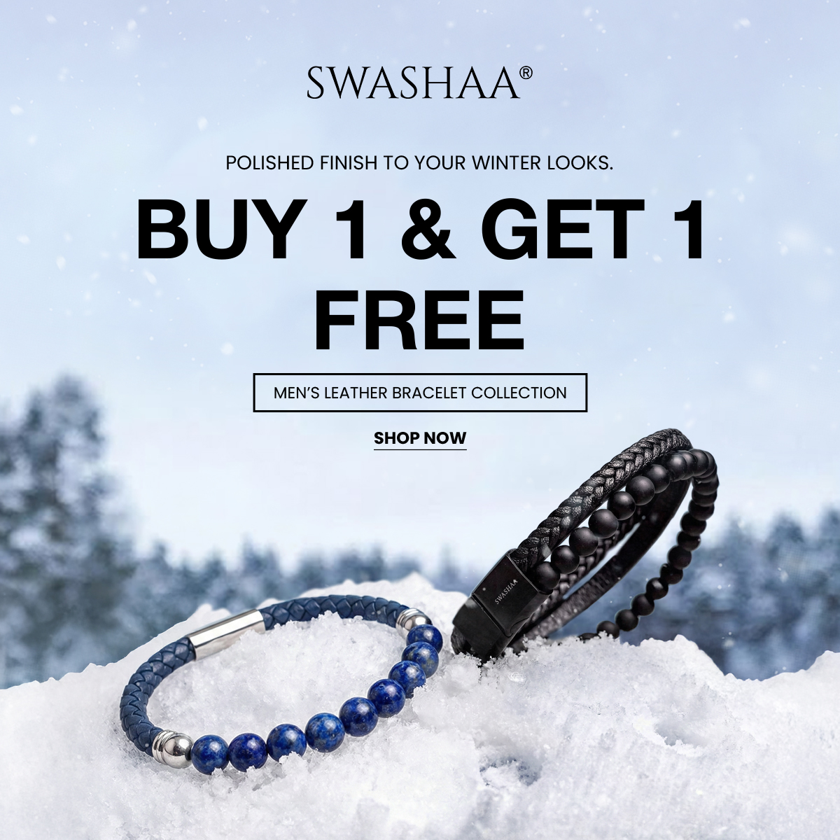 Swashaa Facebook ad: BUY 1 GET 1 FREE