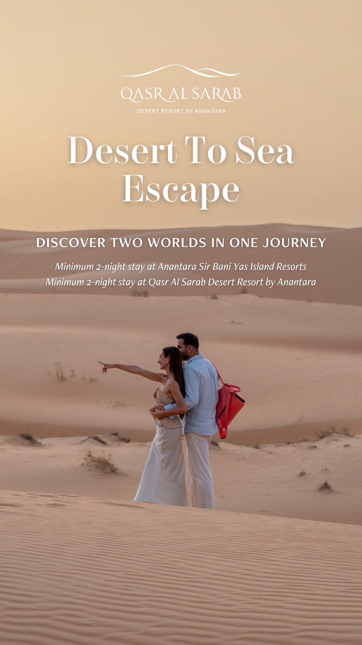Qasr Al Sarab Desert Resort by Anantara Facebook ad