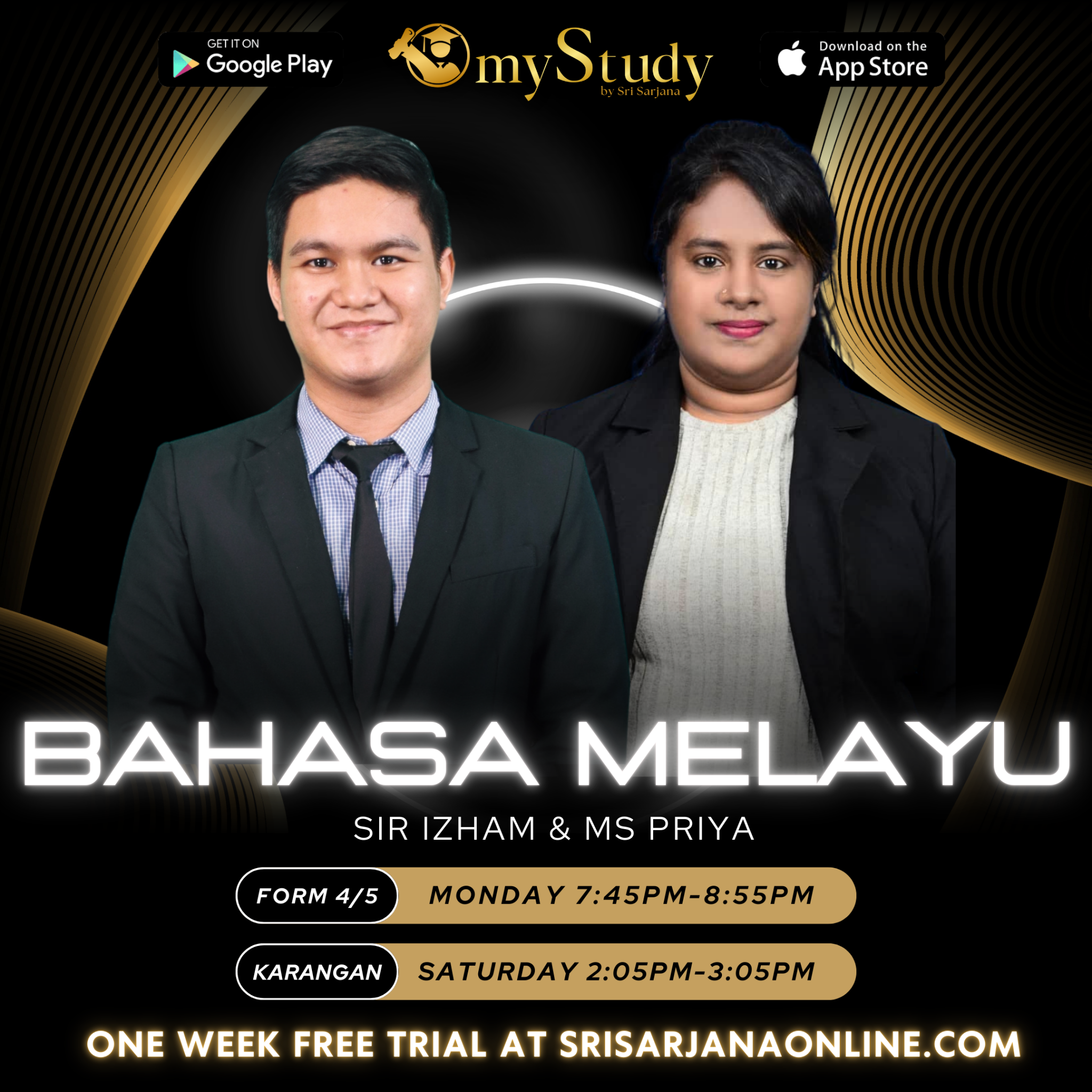 Sri Sarjana Online Tuition Facebook ad