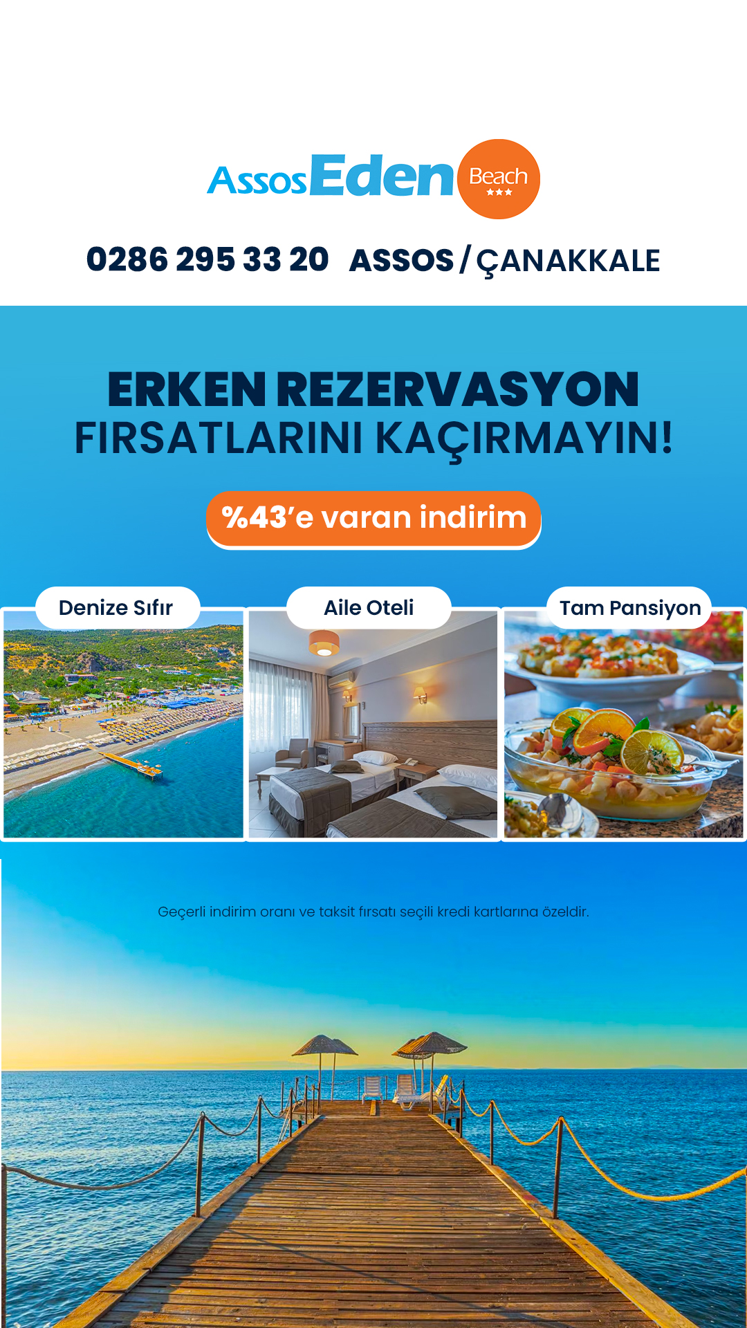 DC Club Assos Eden Beach Hotel Facebook ad