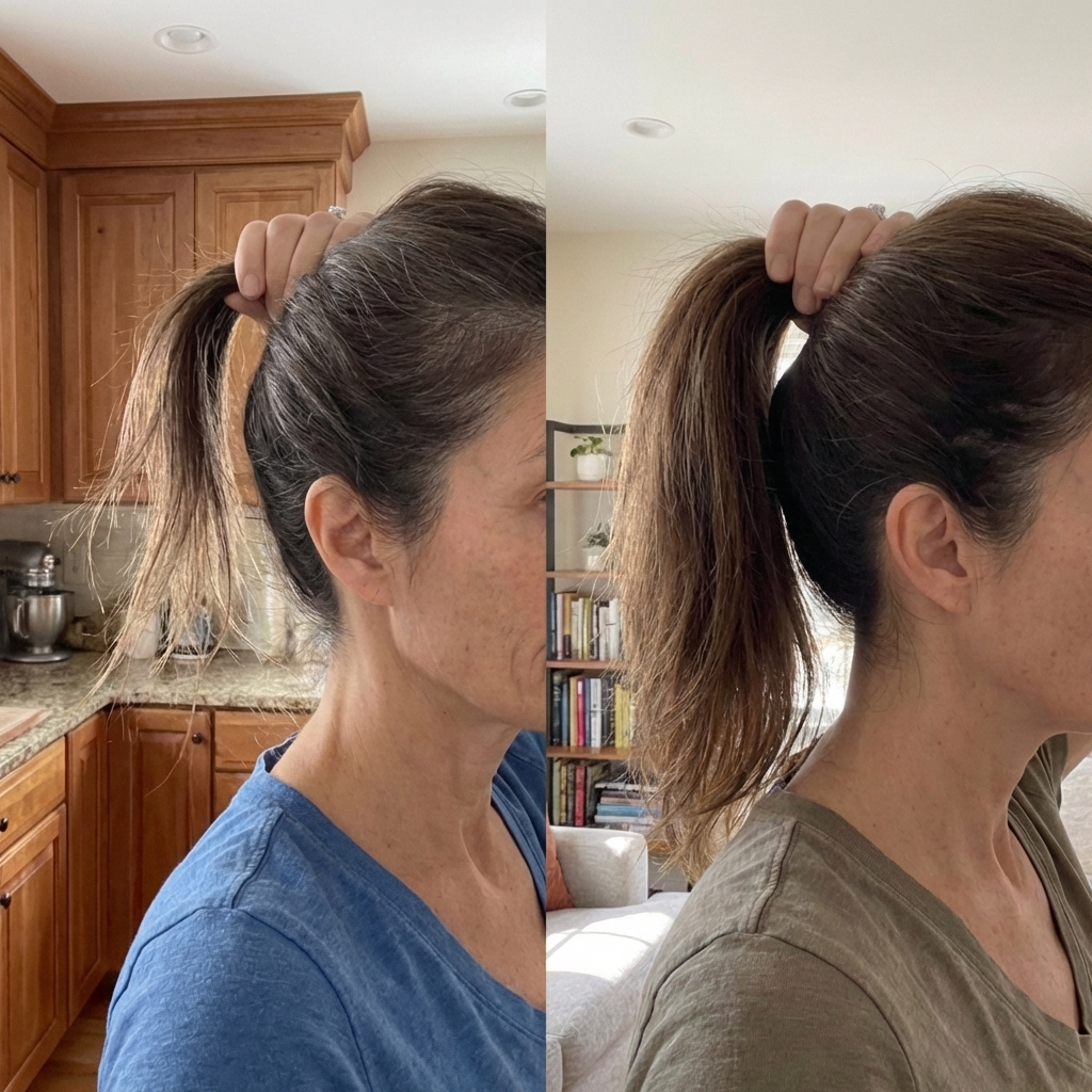 Norgil Canada Facebook ad: Retrouver vos cheveux
