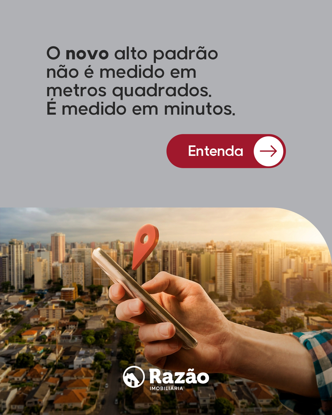 Imobiliária Razão Facebook ad: Quanto vale o tempo que você perde no…