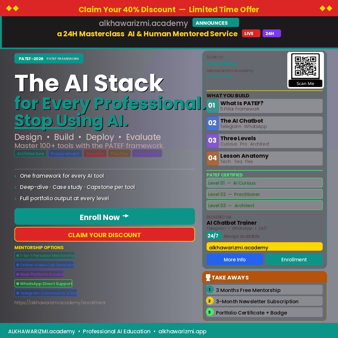 alkhawarizmiapp Facebook ad: A s lection of AI courses From Novice…