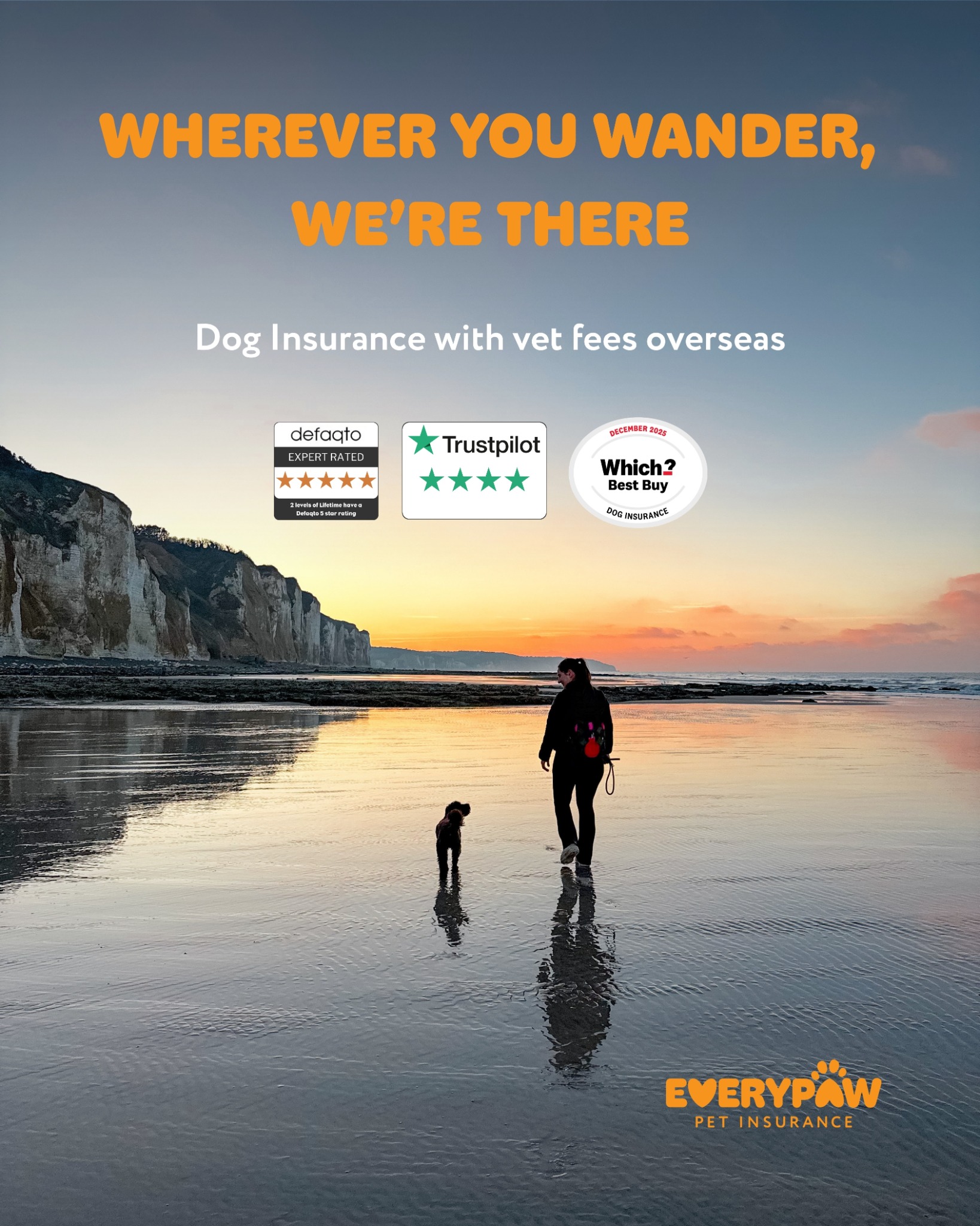 Everypaw Pet Insurance Facebook ad
