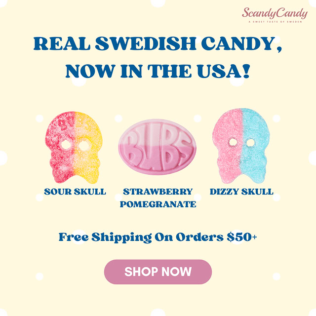 ScandyCandy Facebook ad: Once You Try, There's No Going Back